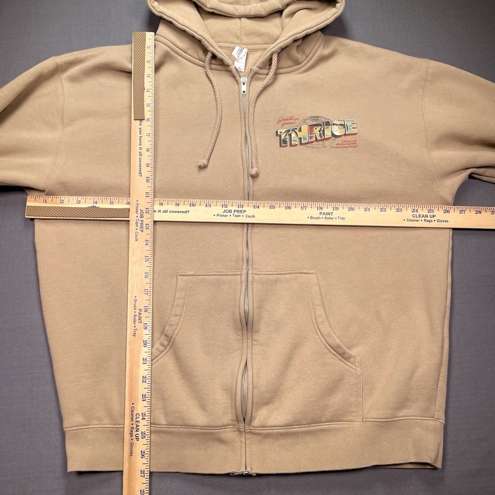 Vintage VINTAGE Thrice Hoodie Mens XL Beggars 15th Anniversary Tour 2024 Punk Rock Brown Full Zip Hooded Mens XL Size US XL / EU 56 / 4 - 4 Thumbnail