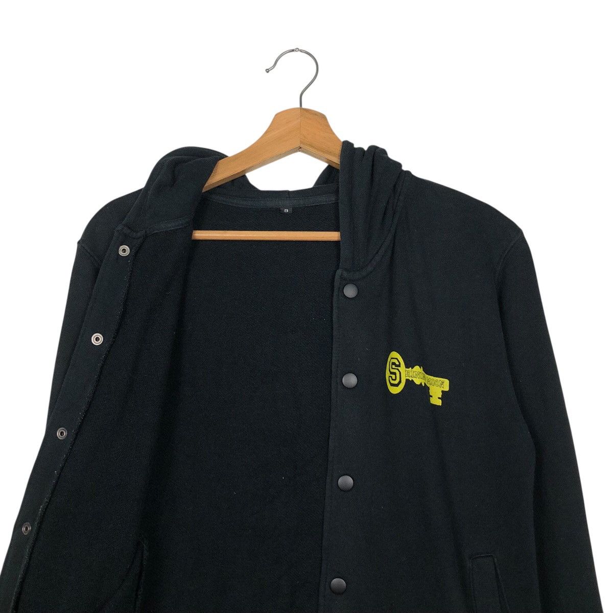 Japanese Brand Superfly Owl “Live Force” Keyhole Graphic Hoodie – Black Size US S / EU 44-46 / 1 - 14 Thumbnail