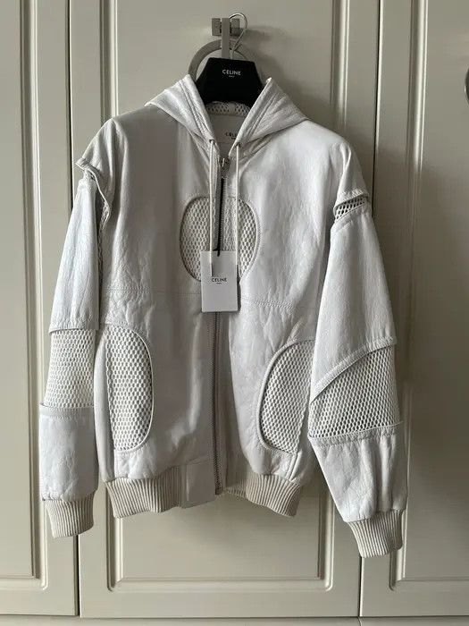Celine o1w1db10324 Jackets in White Size US M / EU 48-50 / 2 - 2 Thumbnail