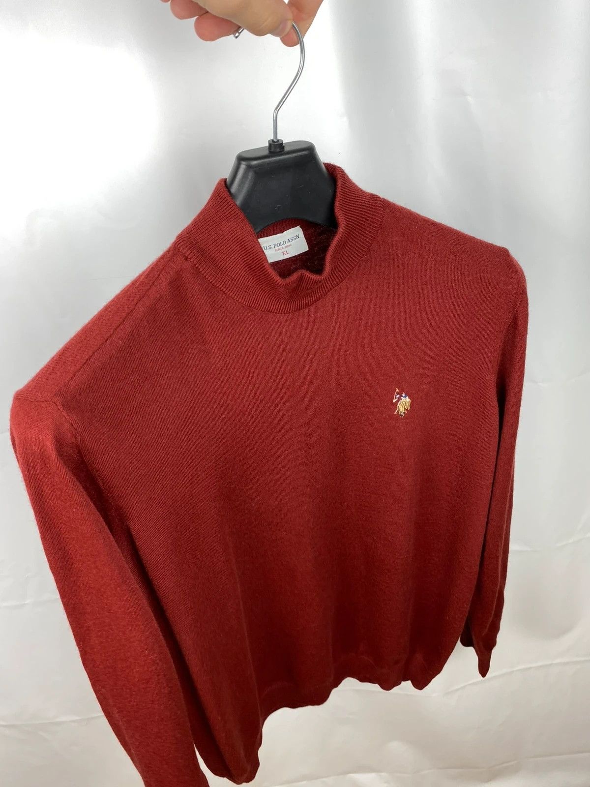 U.S. Polo Assn. US Polo Assn Merino Wool Jumper Men size XL Size US XL / EU 56 / 4 - 5 Thumbnail