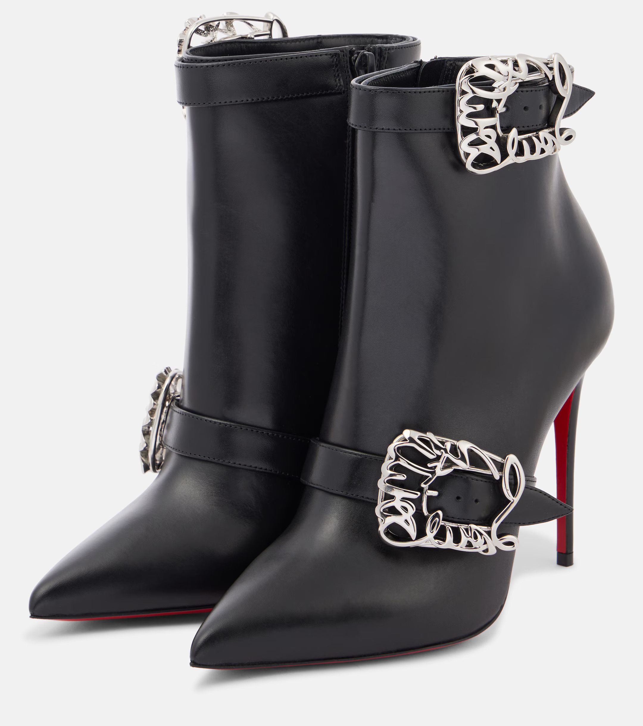 Christian Louboutin oc11z0625 Boots in Black Size US 8.5 / IT 38.5 - 3 Thumbnail