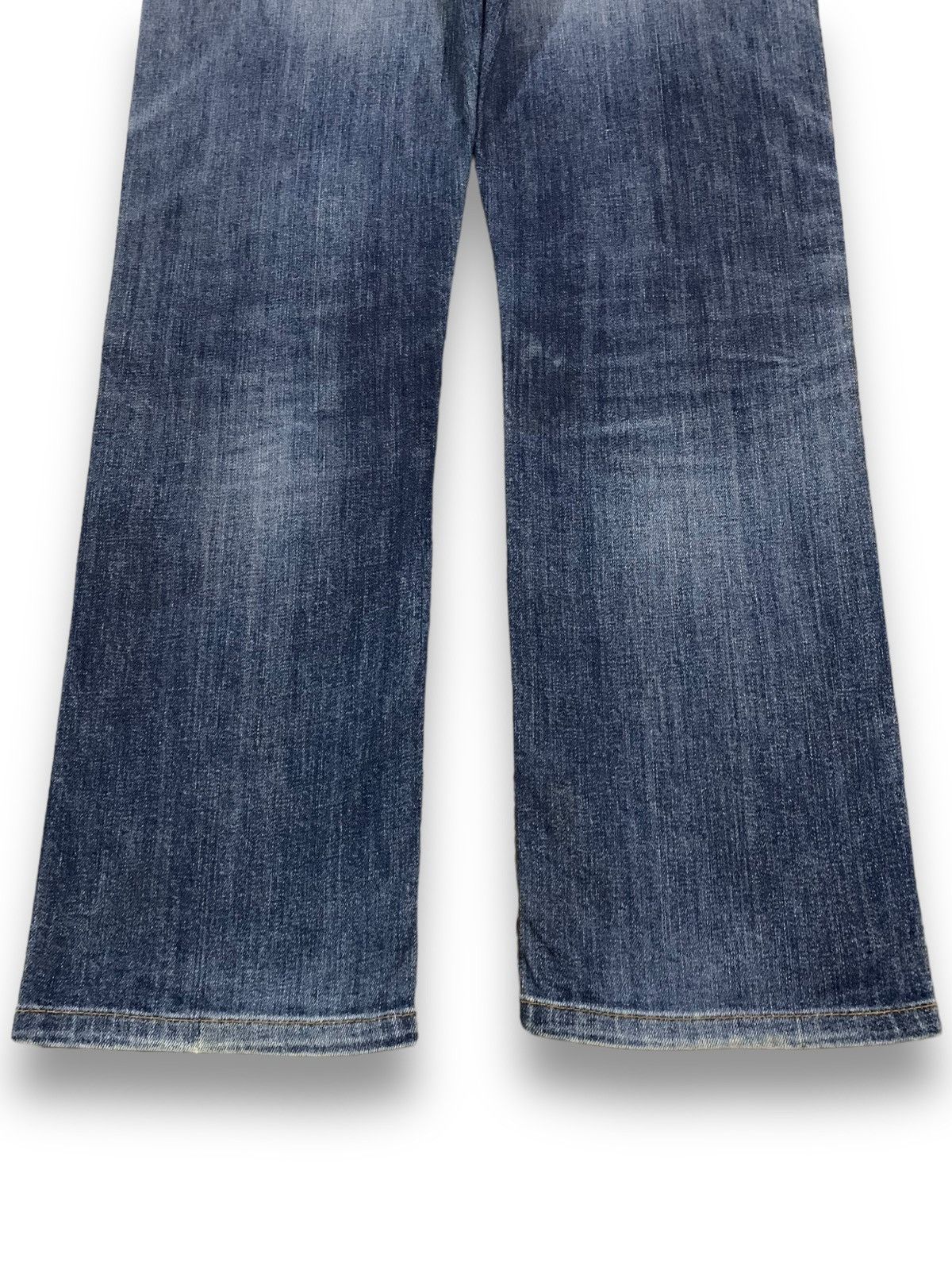 Undercover × Uniqlo Vintage Uniqlo S001 Straight Leg Distressed Grunge Jeans Size US 33 - 12 Thumbnail