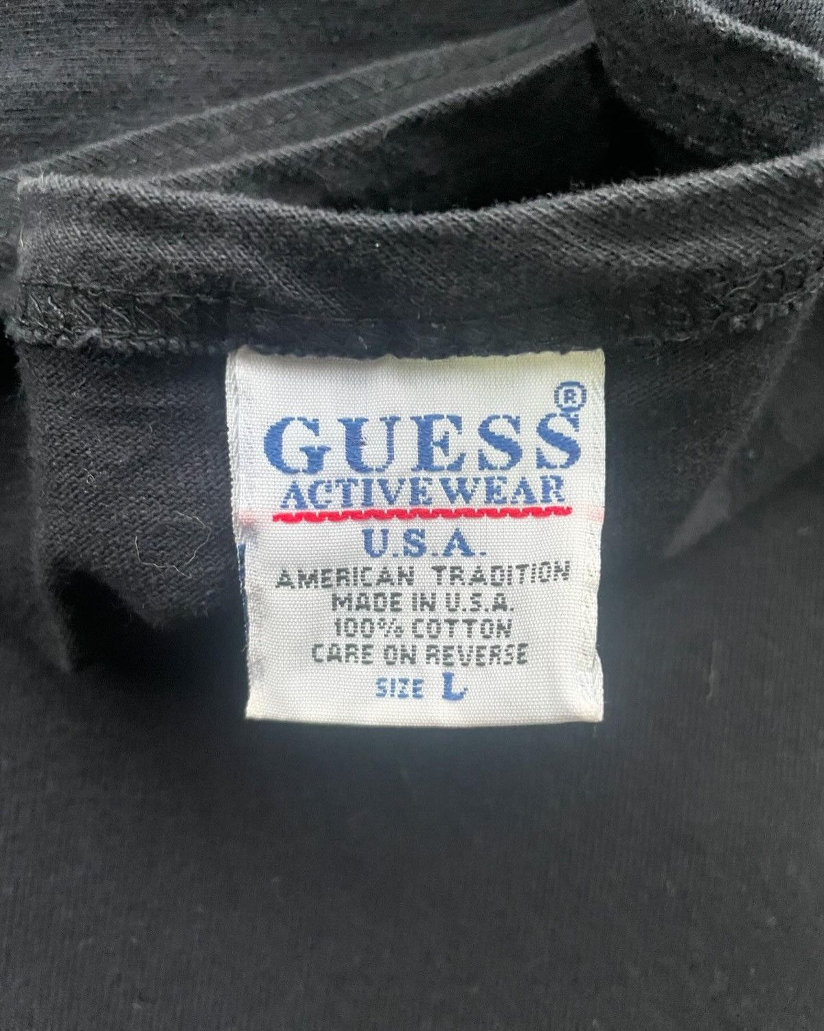 Guess × Vintage Vintage Guess Sleeveless Tshirt Size US L / EU 52-54 / 3 - 9 Thumbnail