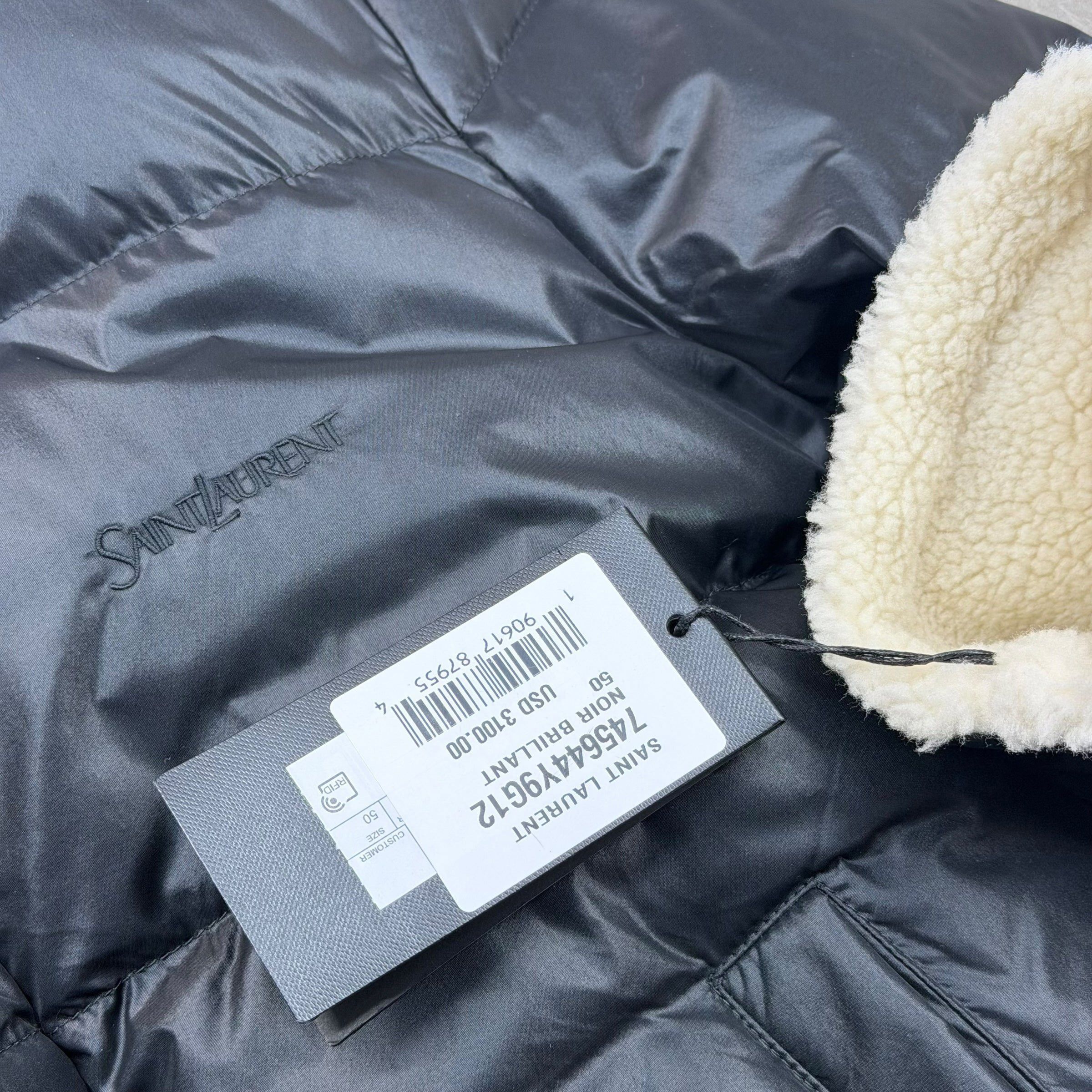 Other Saint Laurent Doudoune Faux Shearling Jacket 50 (M) Size US M / EU 48-50 / 2 - 5 Thumbnail