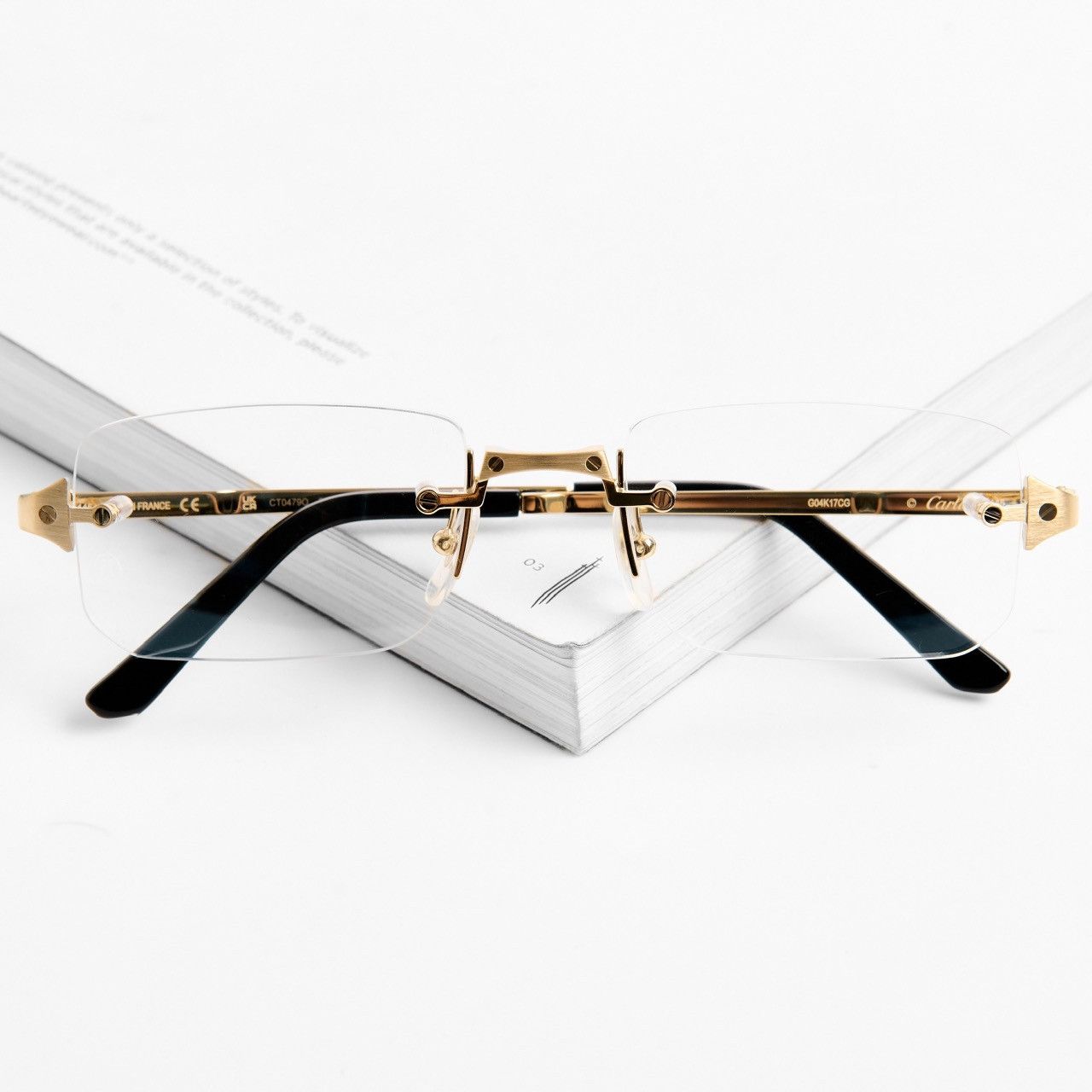 Cartier CARTIER CT0479O 001 GLASSES Size ONE SIZE - 5 Thumbnail