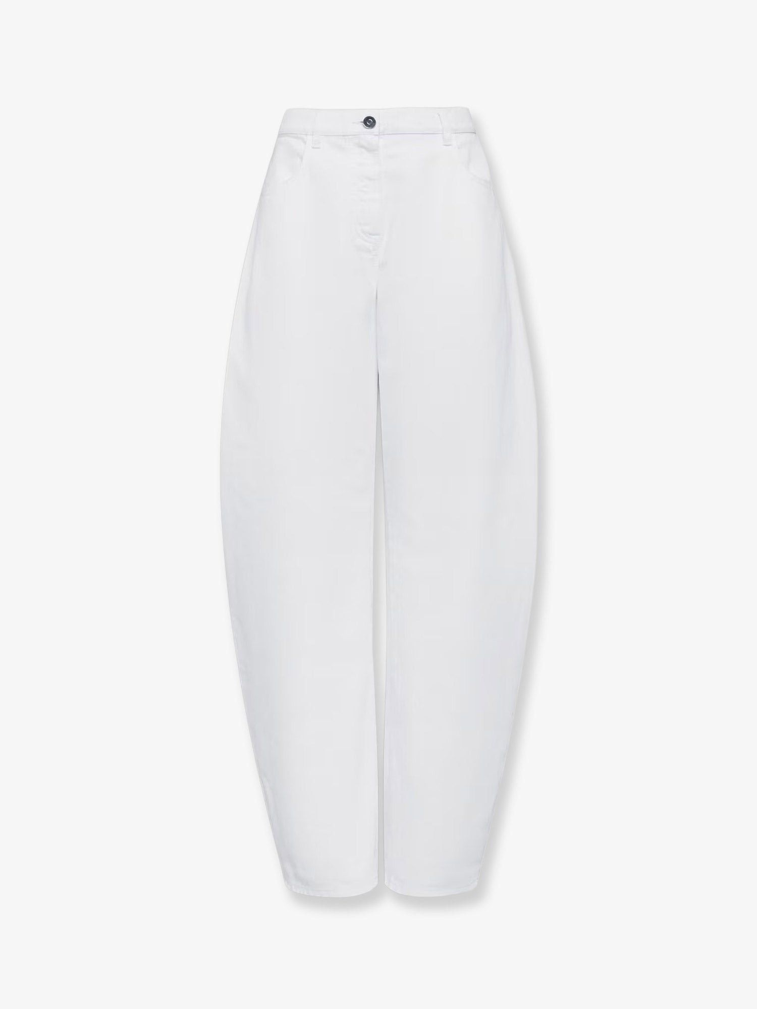 Alaia Curved Denim Trousers Size 28" / US 6 / IT 42 - 1 Thumbnail