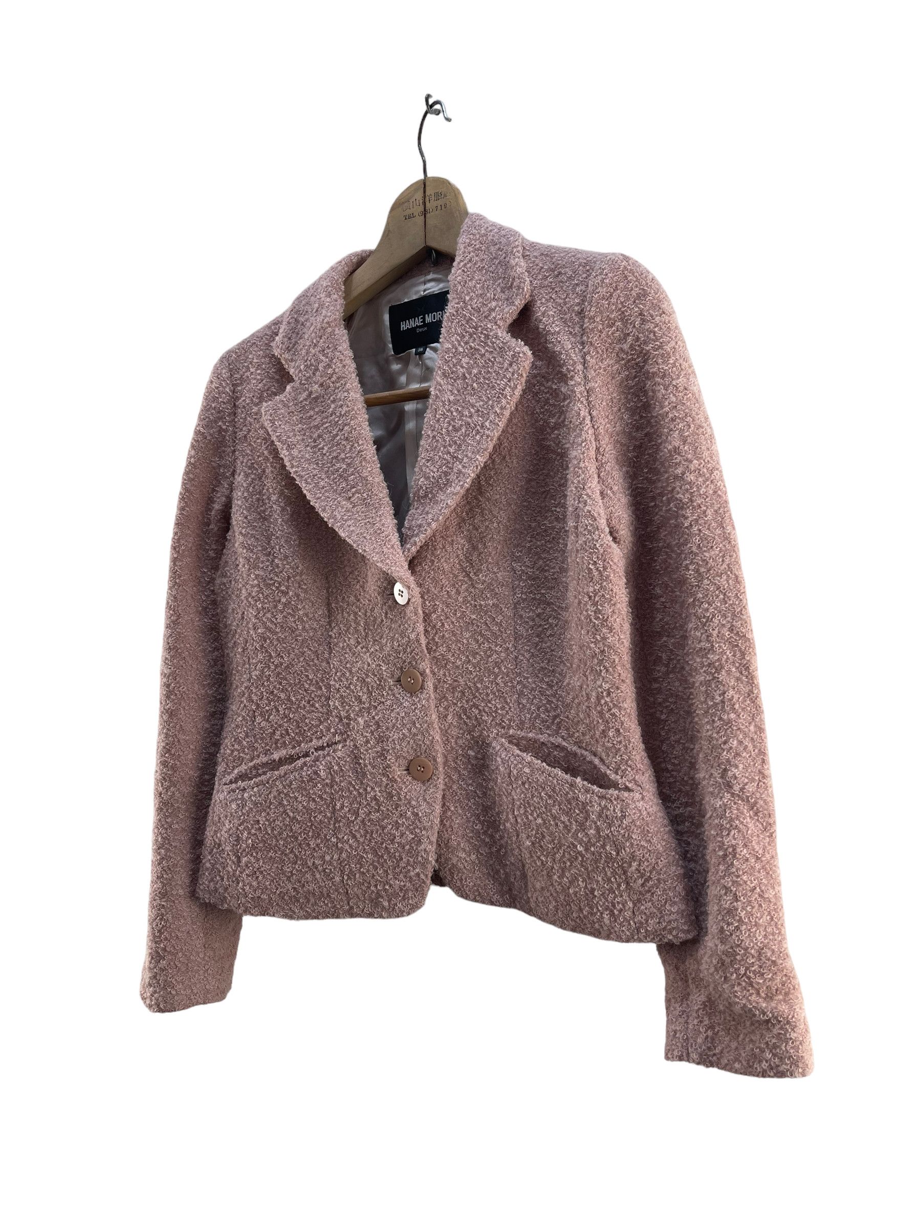 Hanae Mori Hanae Mori Deux Fleece Jacket Size S / US 4 / IT 40 - 2 Thumbnail