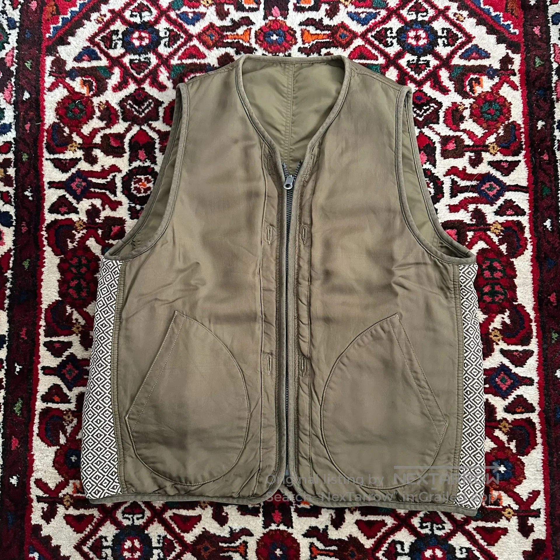Visvim Contrary Department Iris Liner Vest | Grailed