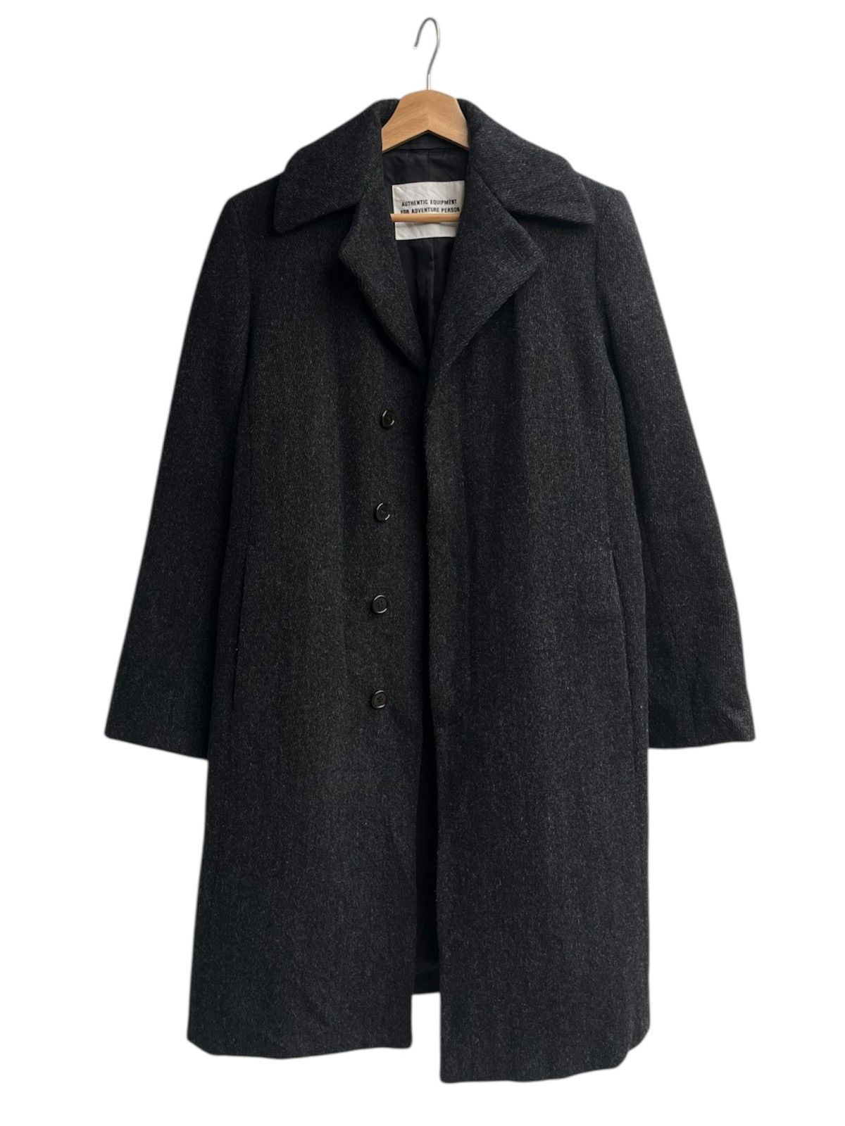 CABANE de ZUCCa × Issey Miyake × Zucca Zucca Wool Blend Coat Size US S / EU 44-46 / 1 - 2 Thumbnail