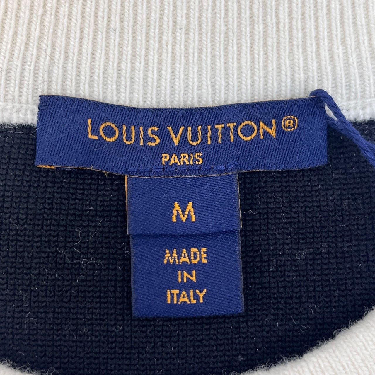 Louis Vuitton Louis Vuitton Black and white wool sweater with wide stripe Size US M / EU 48-50 / 2 - 5 Thumbnail
