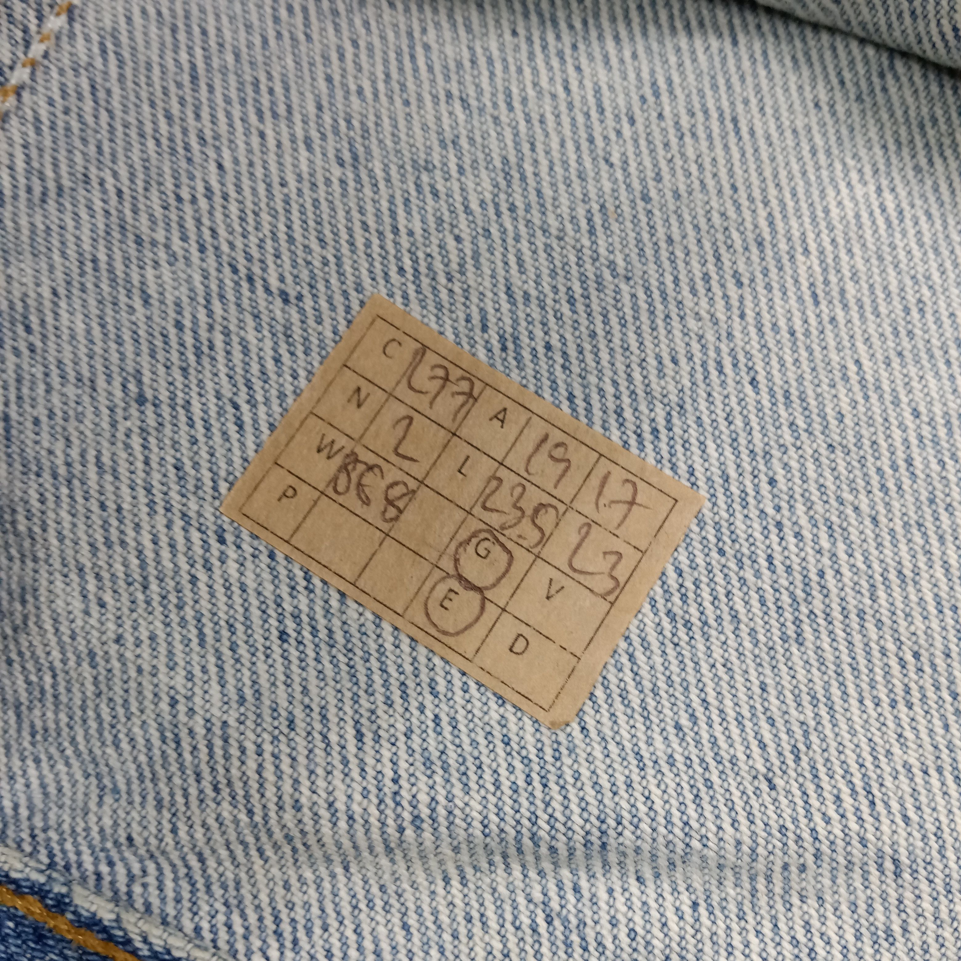 Levi's 90s Levi’s Custom Jamiroquai Buffalo Denim Jacket C277N2 Size US S / EU 44-46 / 1 - 11 Thumbnail