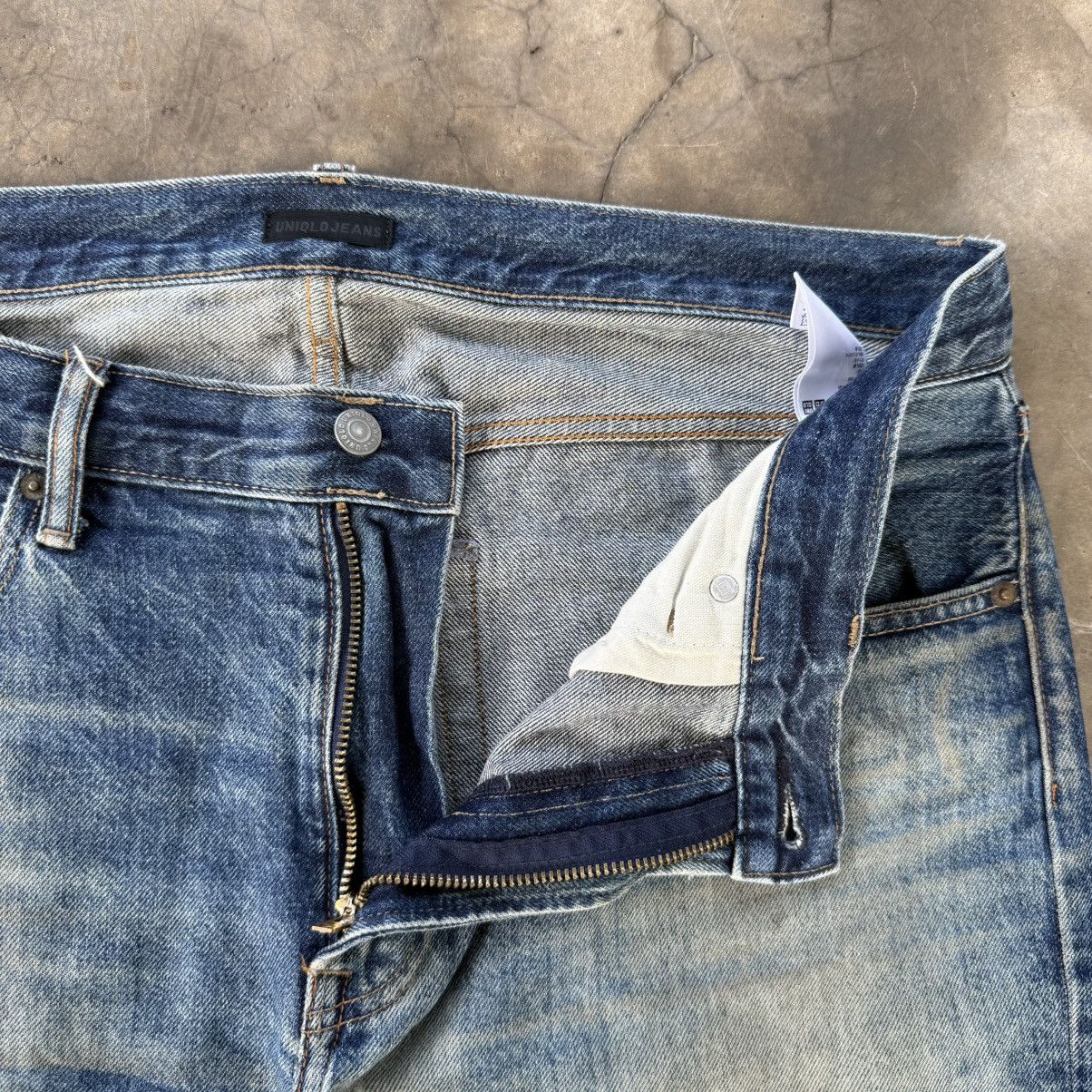 Japanese Brand W38 Vintage Japanese Rusty Mud Washer Denim Jean Pants Size US 38 / EU 54 - 7 Thumbnail