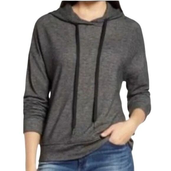 Other Everleigh Charcoal Heather Gray Pullover Hoodie Size S / US 4 / IT 40 - 1 Thumbnail