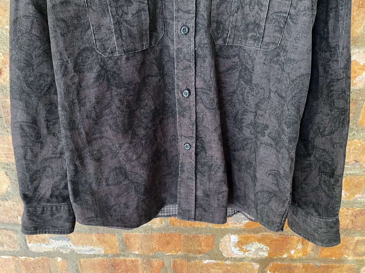 Obelisk 2000s Custom Culture Japan paisley floral corduroy shirt Size US M / EU 48-50 / 2 - 5 Thumbnail