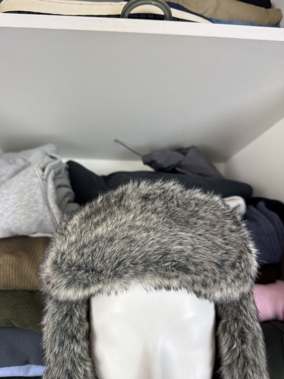 Other Y2K Ushanka Faux Fuzzy Fur Hat Size ONE SIZE - 2 Thumbnail