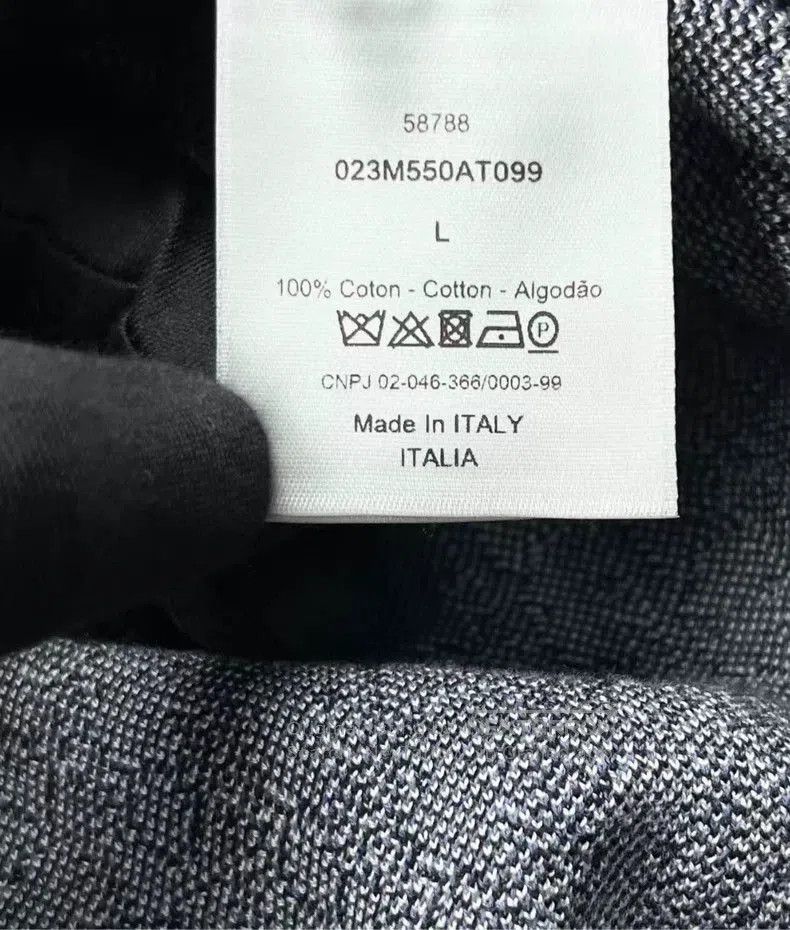 Dior Dior Monogram Cotton Knit Long Sleeve Jacket. Size US L / EU 52-54 / 3 - 4 Thumbnail