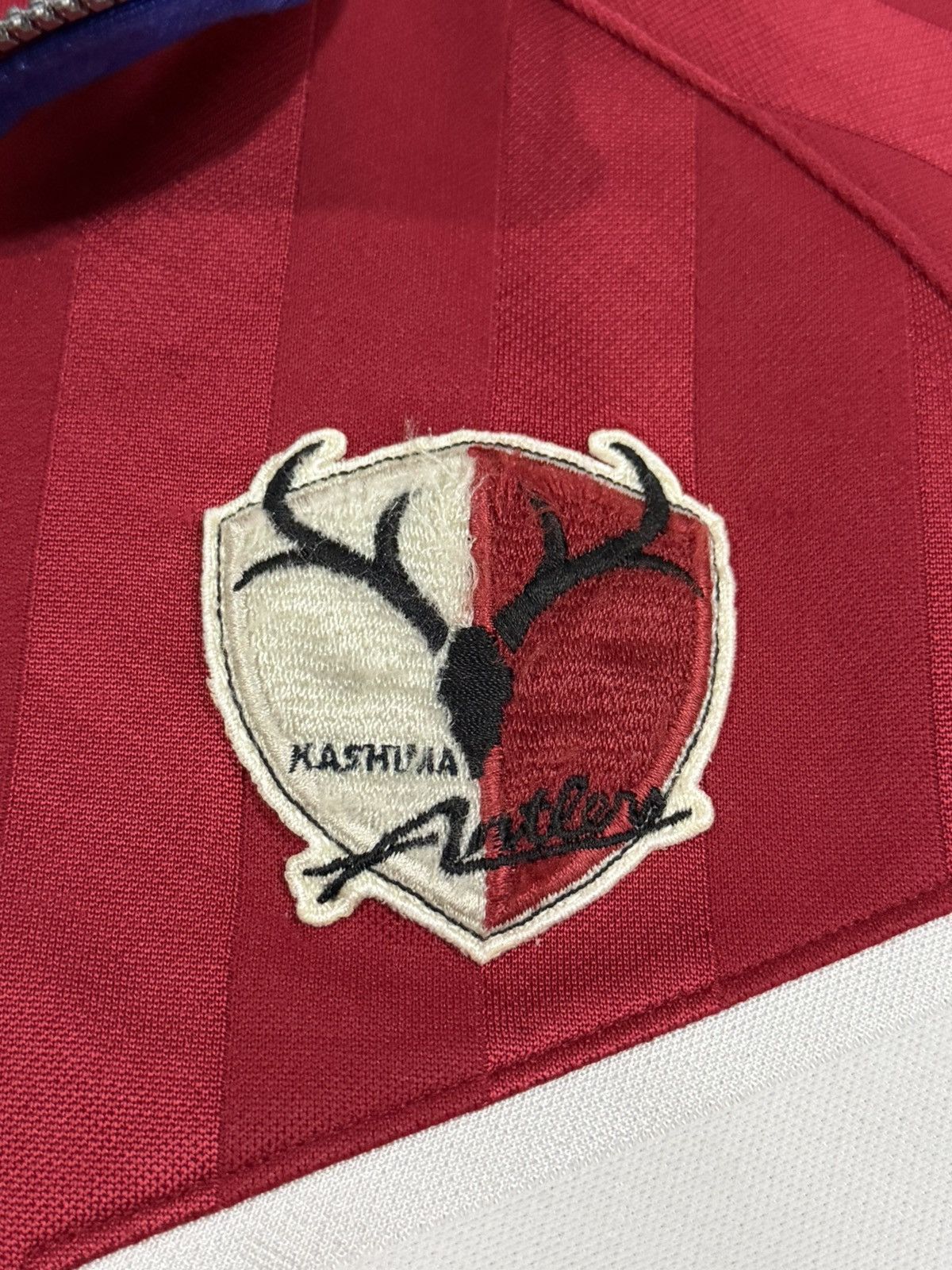 Japanese Brand Vintage Kashima Antlers jacket Ennerre Size US L / EU 52-54 / 3 - 3 Thumbnail