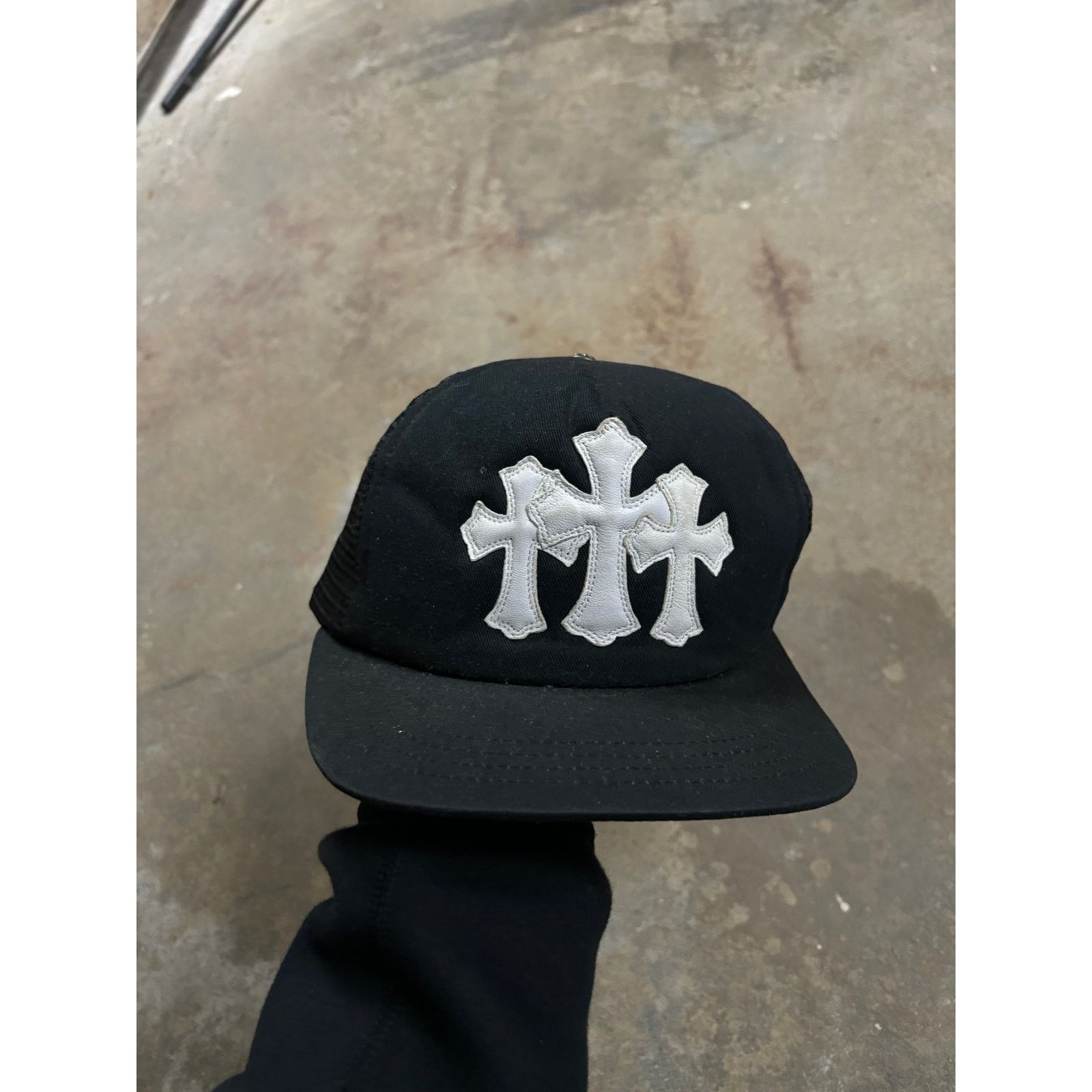 Chrome Hearts 🔥 RARE Chrome Hearts Trucker Cap Hat Guns N