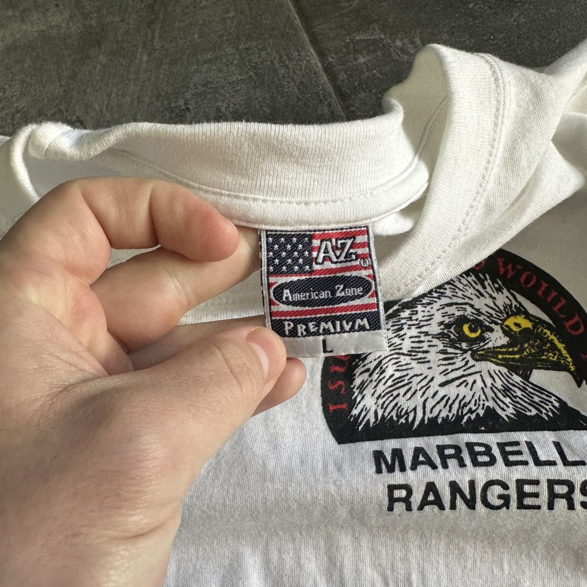 Other Vintage Marbella Rangers tee moto American eagle Y2K 00s Size US L / EU 52-54 / 3 - 11 Thumbnail