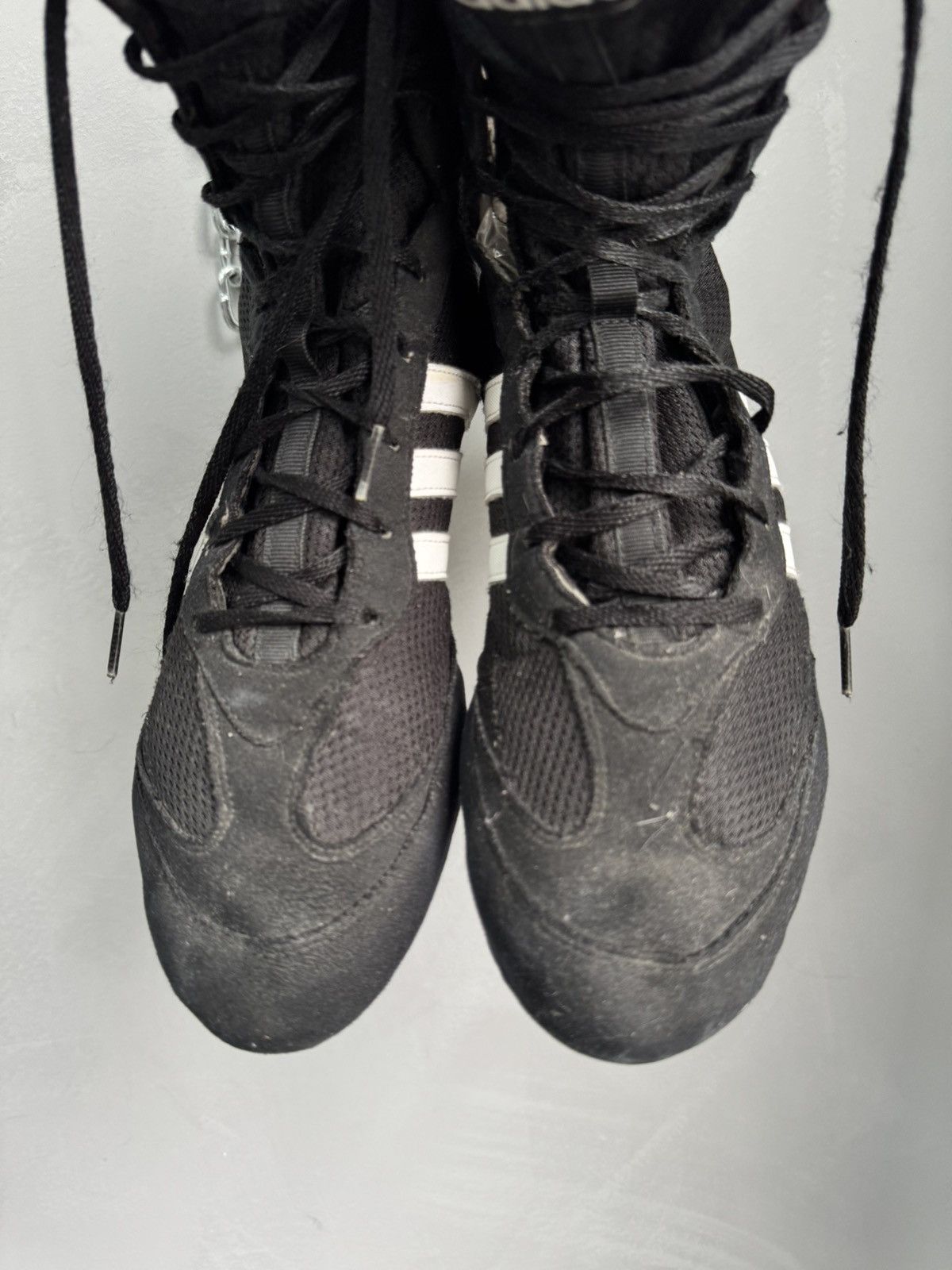 Adidas Adidas Y-3 style boxing moto fashion boots shoes y2k Size US 11.5 / EU 44-45 - 9 Thumbnail