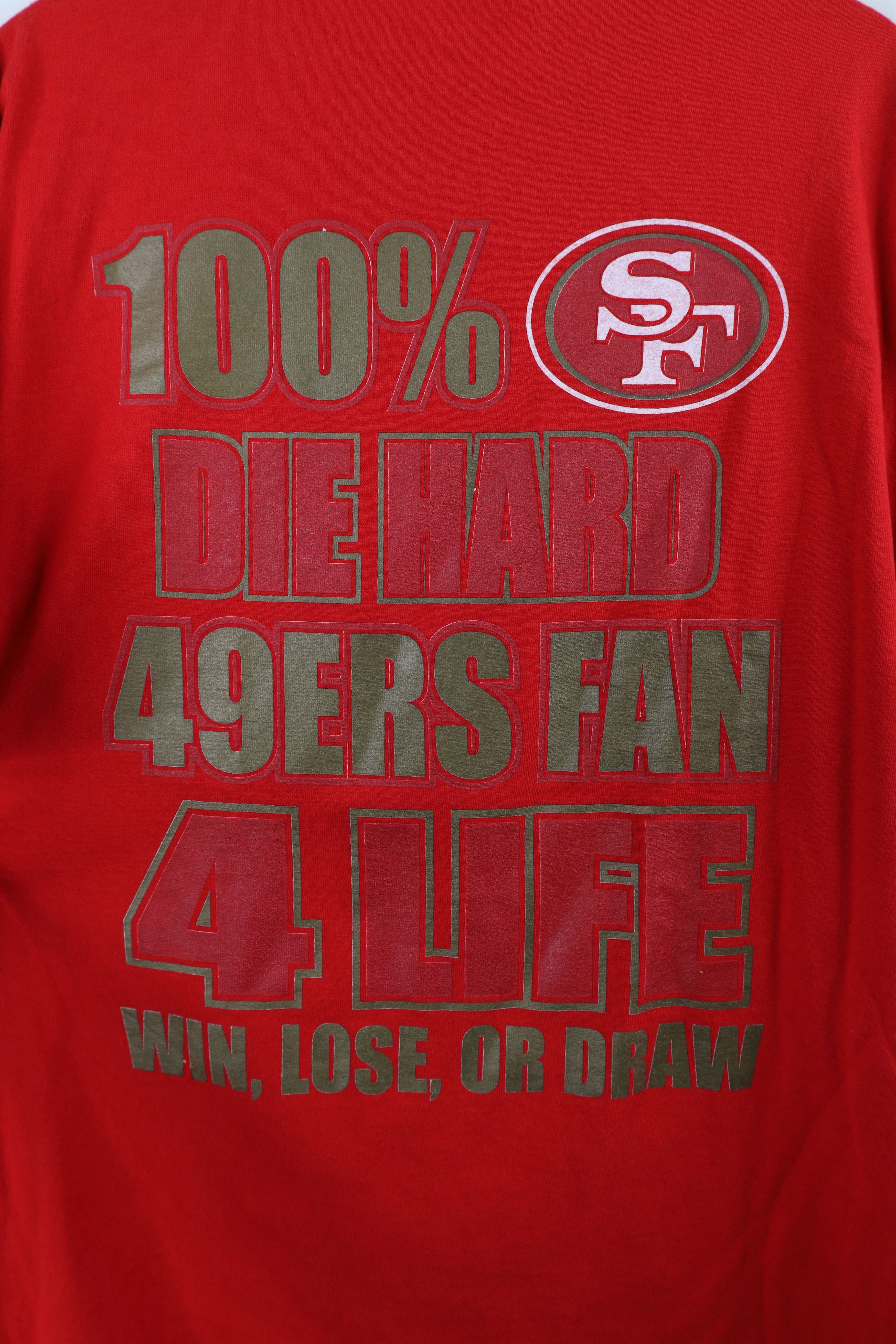Vintage Vintage Y2K 2013 Farewell Season San Francisco 49ers T-Shirt Size US L / EU 52-54 / 3 - 10 Thumbnail