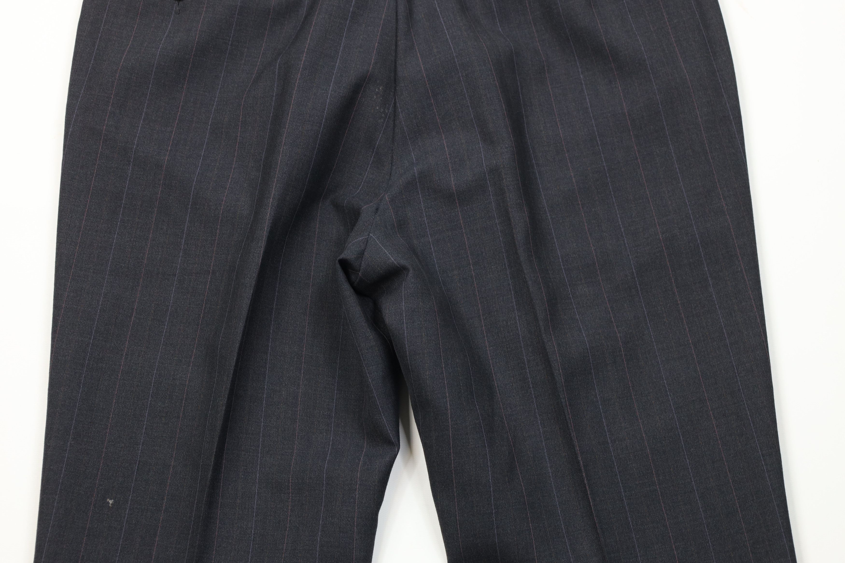 Vintage Vintage 70s Streetwear Pinstriped Wide Leg Chino Pants USA Size US 34 / EU 50 - 12 Thumbnail