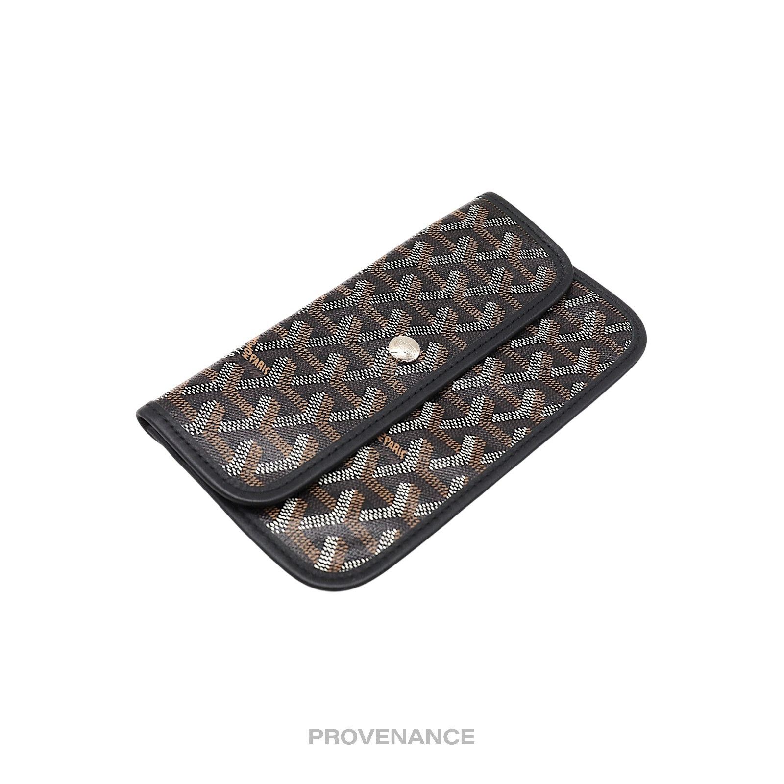 Goyard 🔴 Goyard St. Louis Pouch Wallet - Black Goyardine Size ONE SIZE - 4 Thumbnail