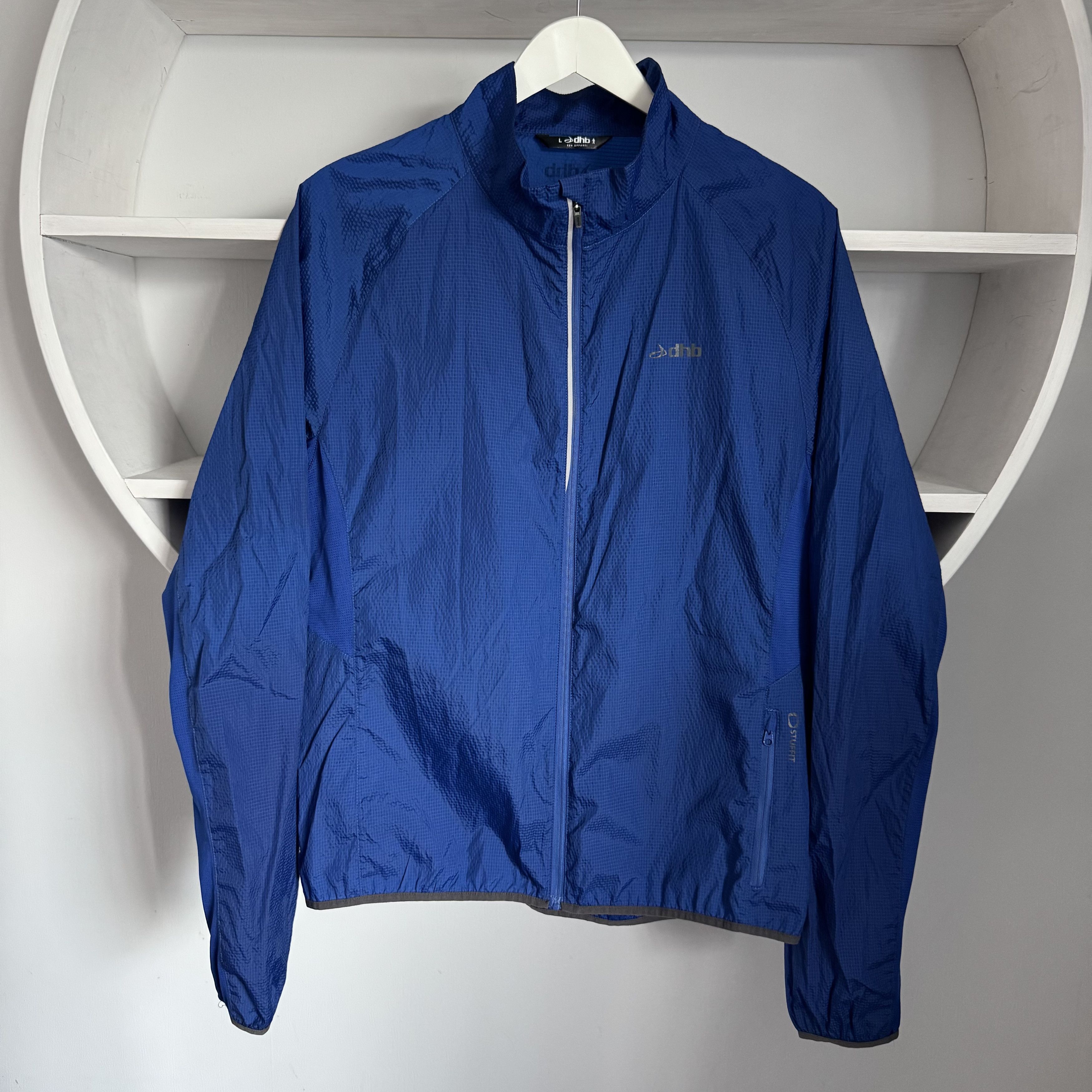 Rapha Men's DHB Run Apparel Blue Lightweight Jacket Size L Size US L / EU 52-54 / 3 - 1 Thumbnail