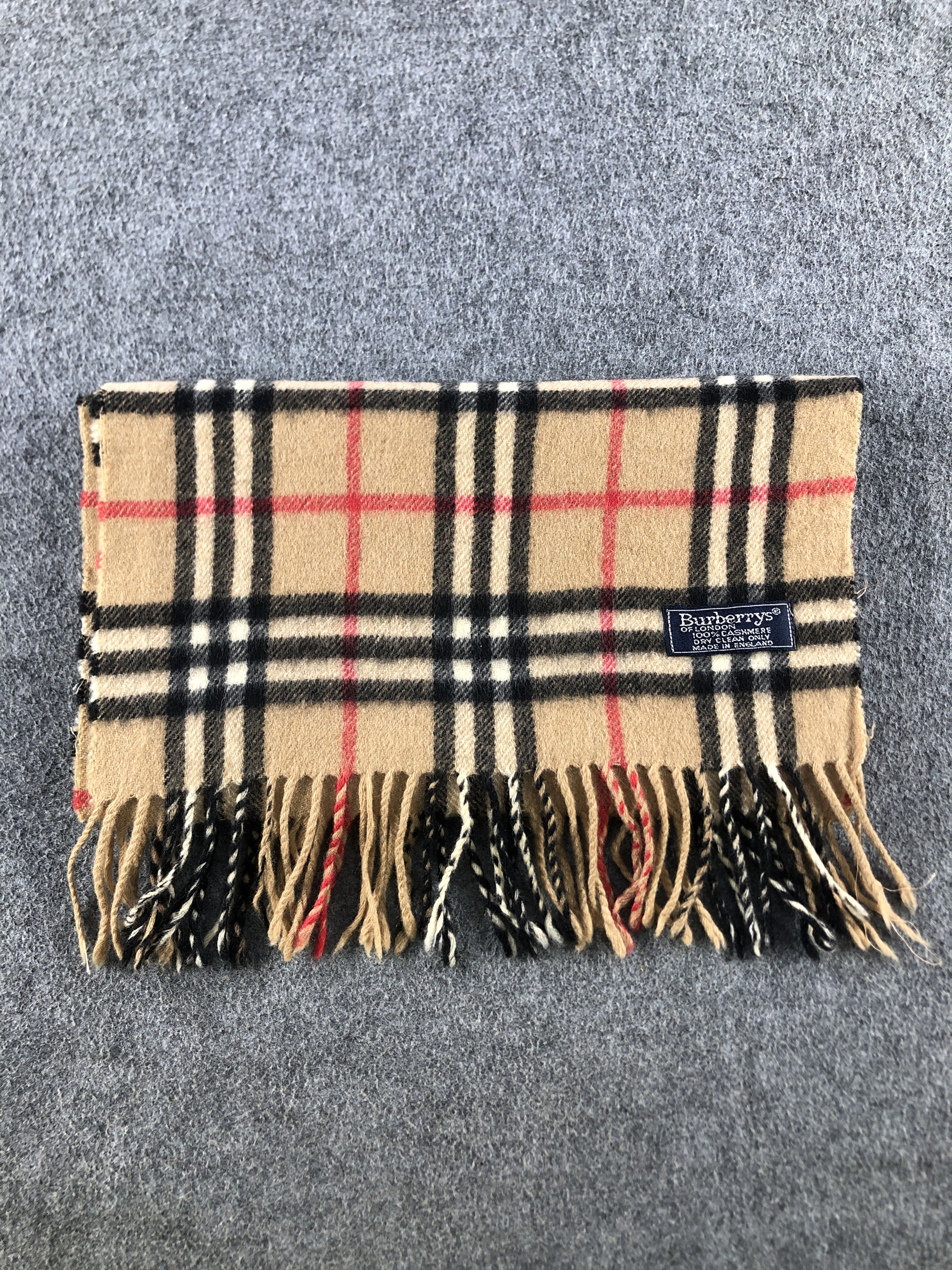 Burberry Burberry Cashmere Scarf / Muffler / Neckwear P788 Size ONE SIZE - 7 Thumbnail