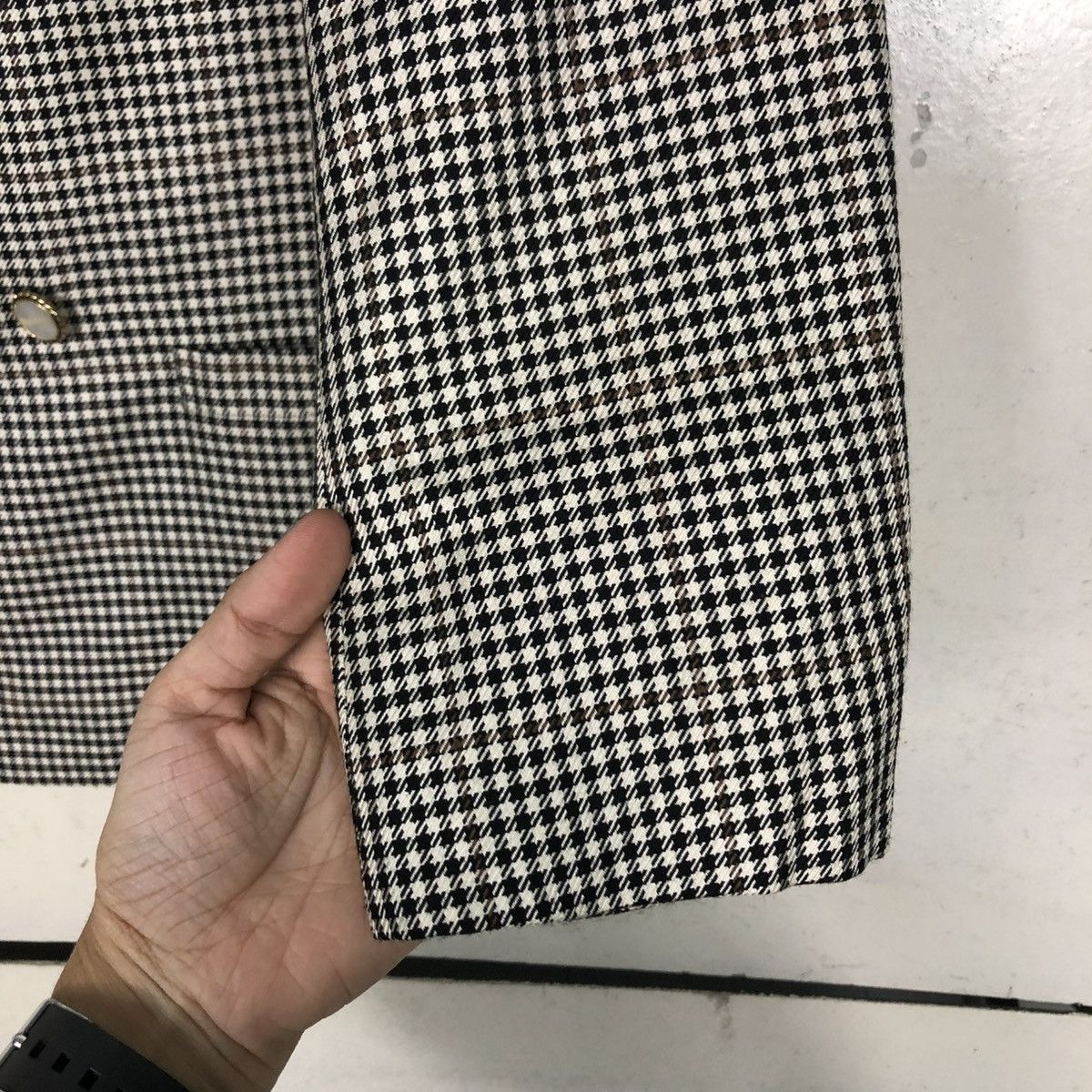 Burberry 🔥VINTAGE COATS JACKET BURBERRYS TARTAN DESIGN DOUBLE BREAST Size US M / EU 48-50 / 2 - 17 Thumbnail