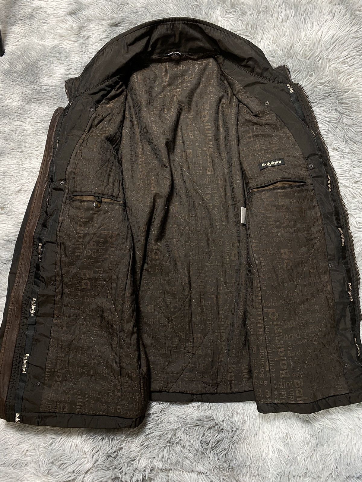 Baldinini Baldinini Black Zip Jacket Italian Brand Size US L / EU 52-54 / 3 - 9 Thumbnail