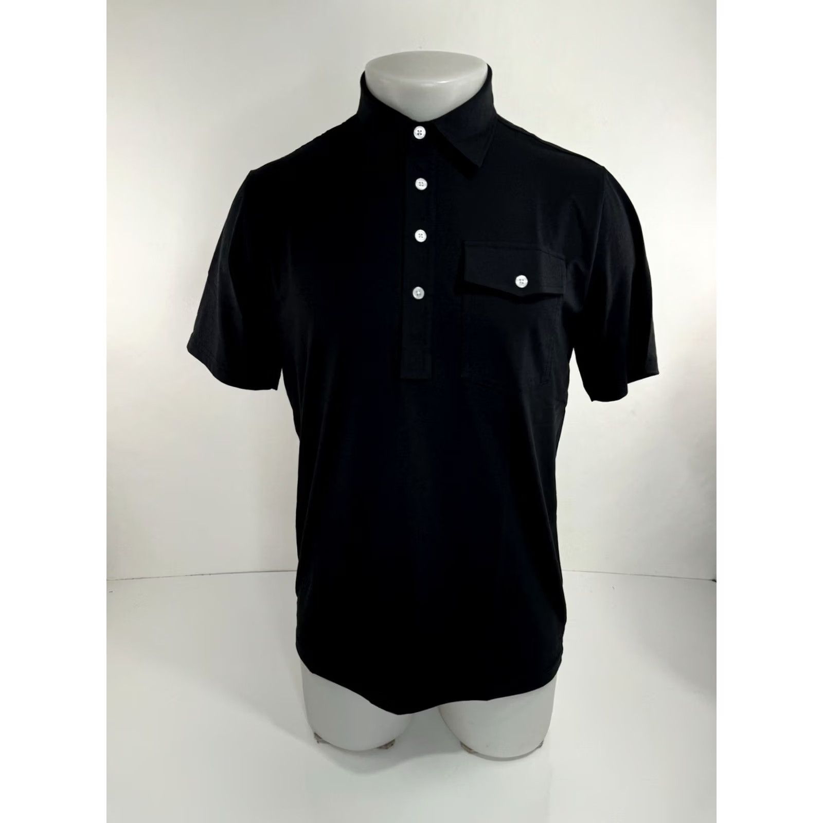 Vintage CRIQUET Austin - Golf Polo Shirt - S Pocket - Black - Men - Shirt Size US S / EU 44-46 / 1 - 2 Thumbnail