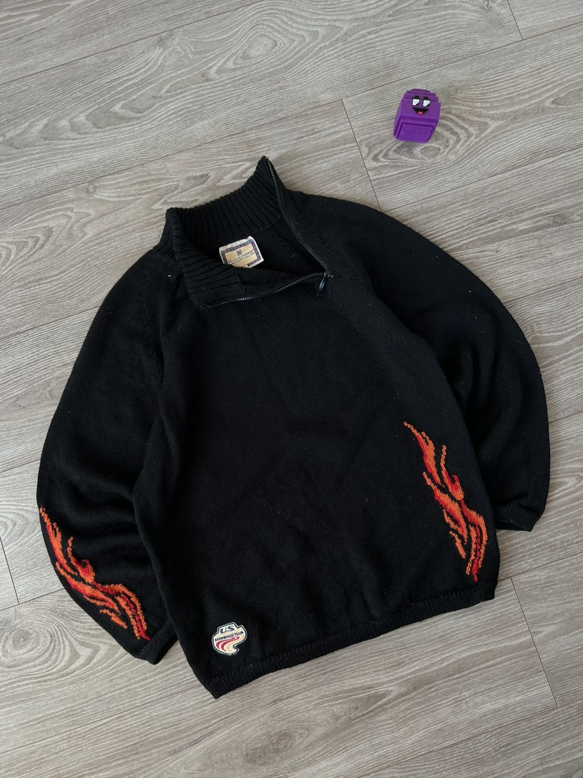 Dale Of Norway ‼️Vintage Dale of Norway 100% Wool Flame Opium Lampo Sweater‼️ Size US M / EU 48-50 / 2 - 6 Thumbnail