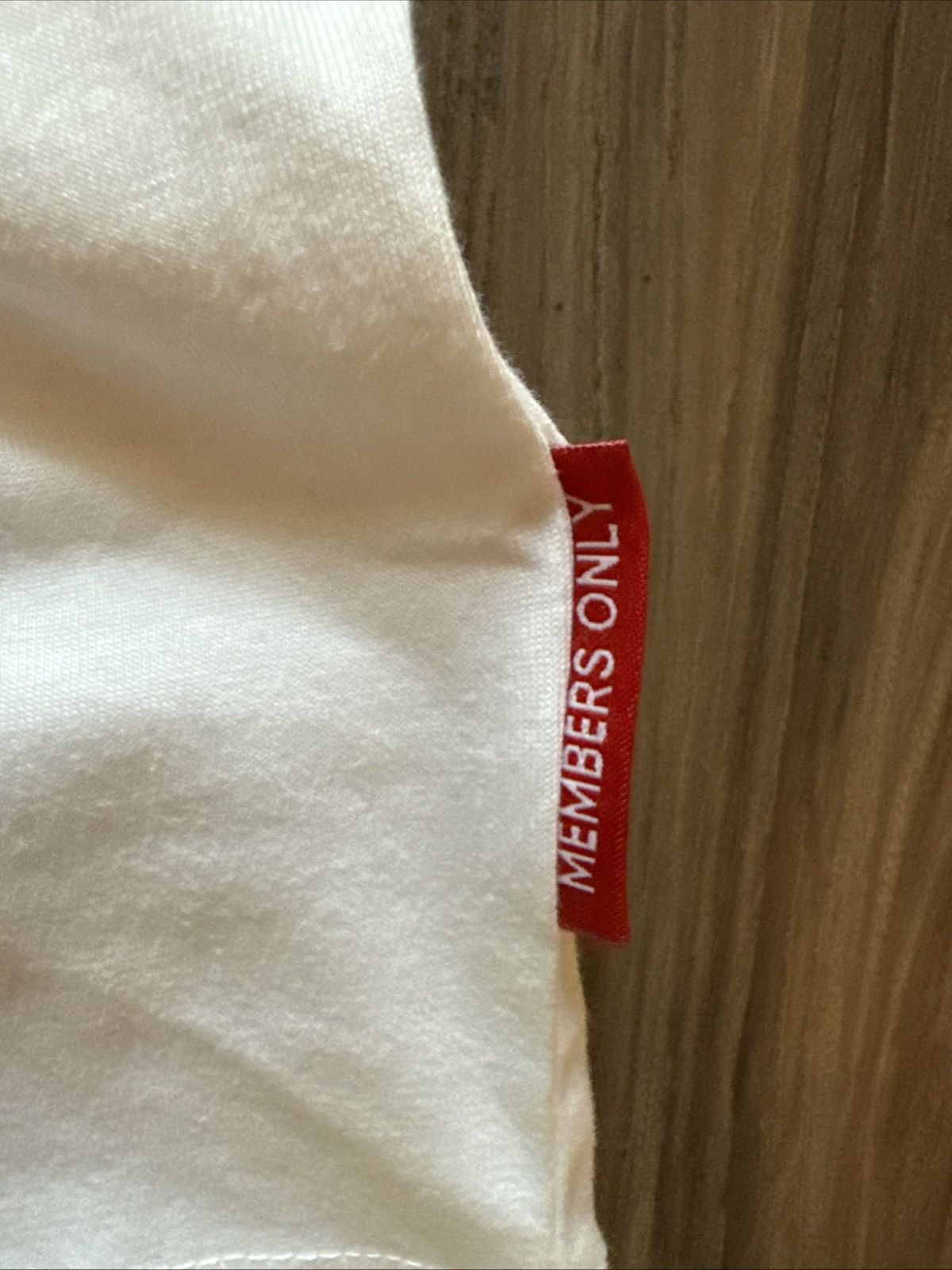 Members Only Members Only Mushroom Embroidery Graphic Tee White Size L Size US L / EU 52-54 / 3 - 5 Thumbnail