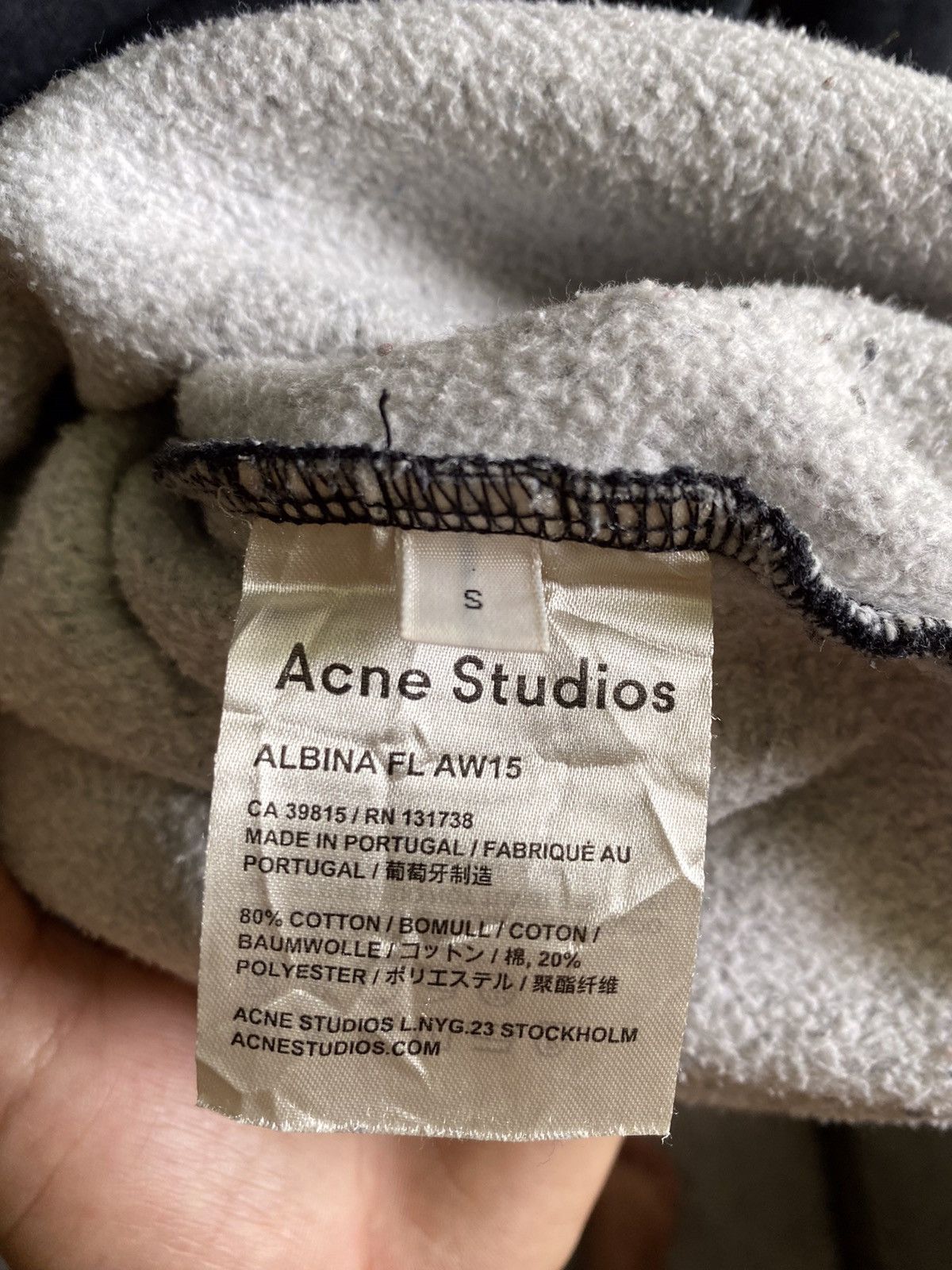Acne Studios Acne studios albina FL aw15 Size US XL / EU 56 / 4 - 5 Thumbnail