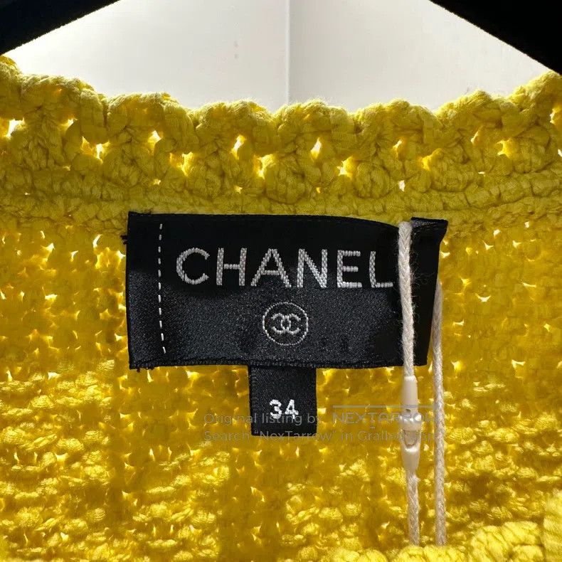 Chanel Chanel Logo diamond buckle woven vest Size XXS / US 00 / IT 34 - 3 Thumbnail