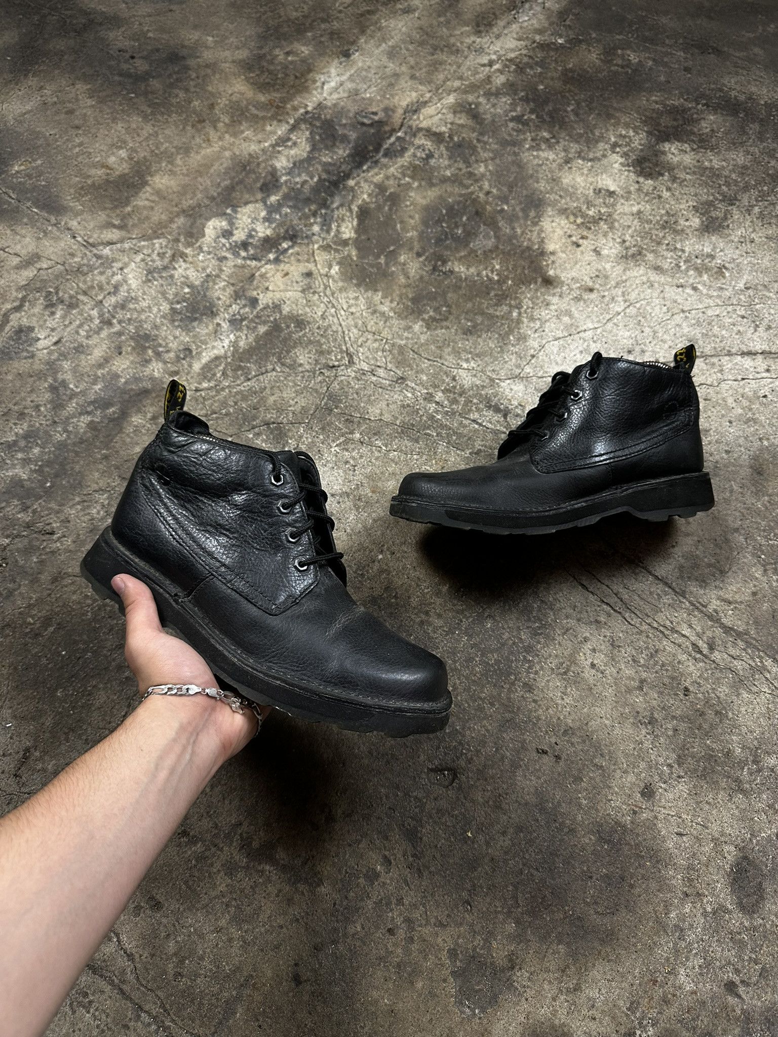 Dr. Martens Vintage Dr.Martens Chunky Leather Graham Boots Size US 9 / EU 42 - 1 Thumbnail