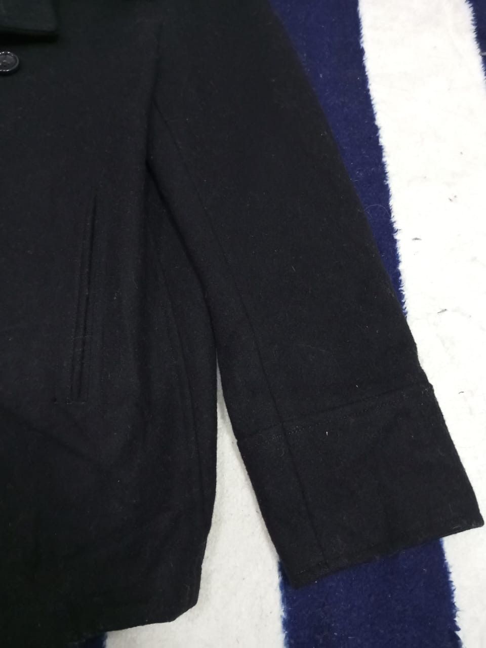 Yohji Yamamoto A04 Ined Homme by Yohji Yamamoto Double Collar Wool Jacket Size US M / EU 48-50 / 2 - 11 Thumbnail