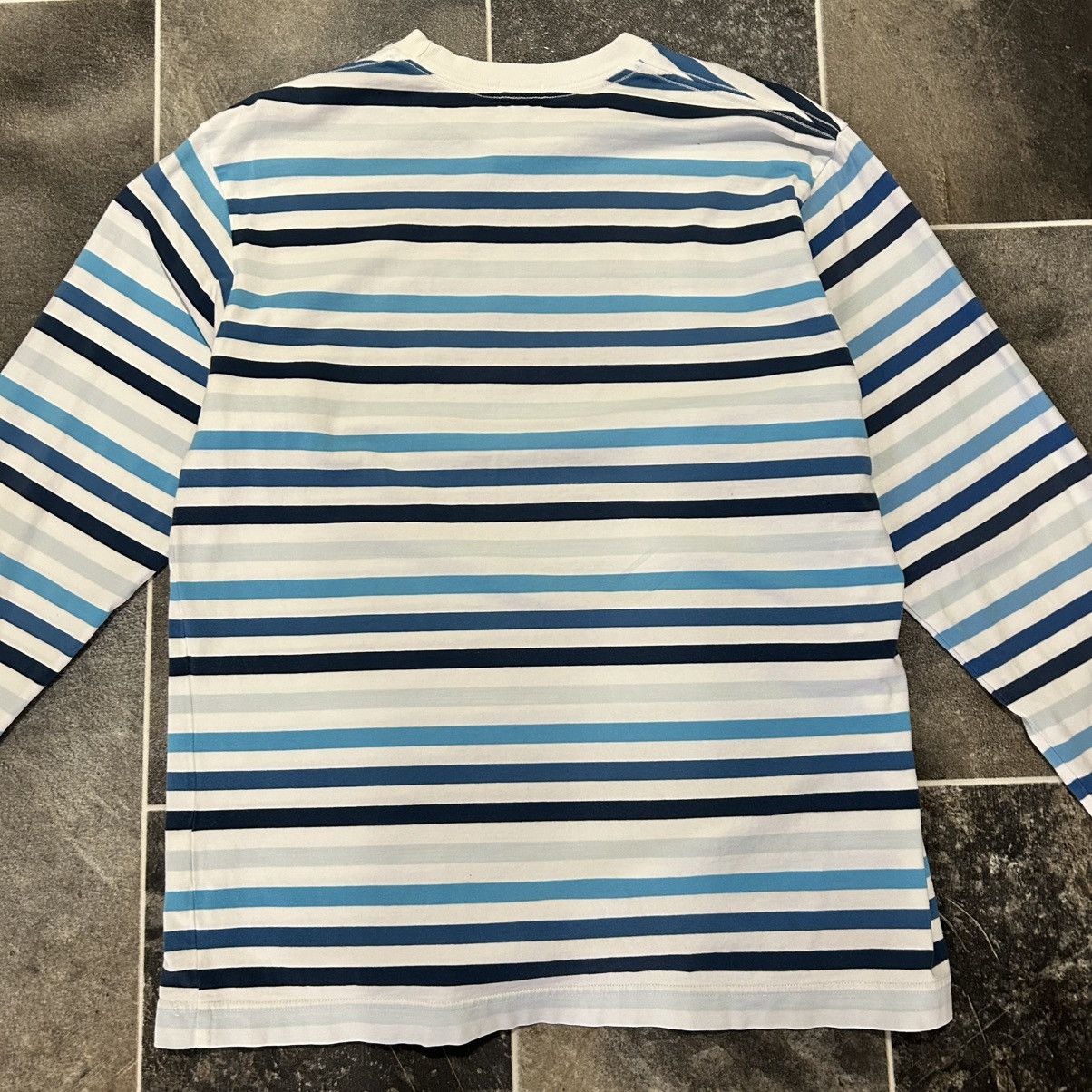 Bape OG Bape Striped College Logo Long Sleeve Size US L / EU 52-54 / 3 - 10 Thumbnail