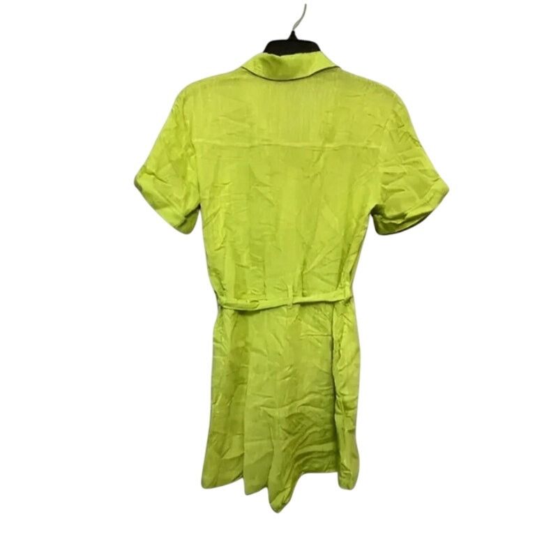Other Good Luck Gem Romper Belted Button-Down Neon Green Small Size 27" / US 4 / IT 40 - 5 Thumbnail