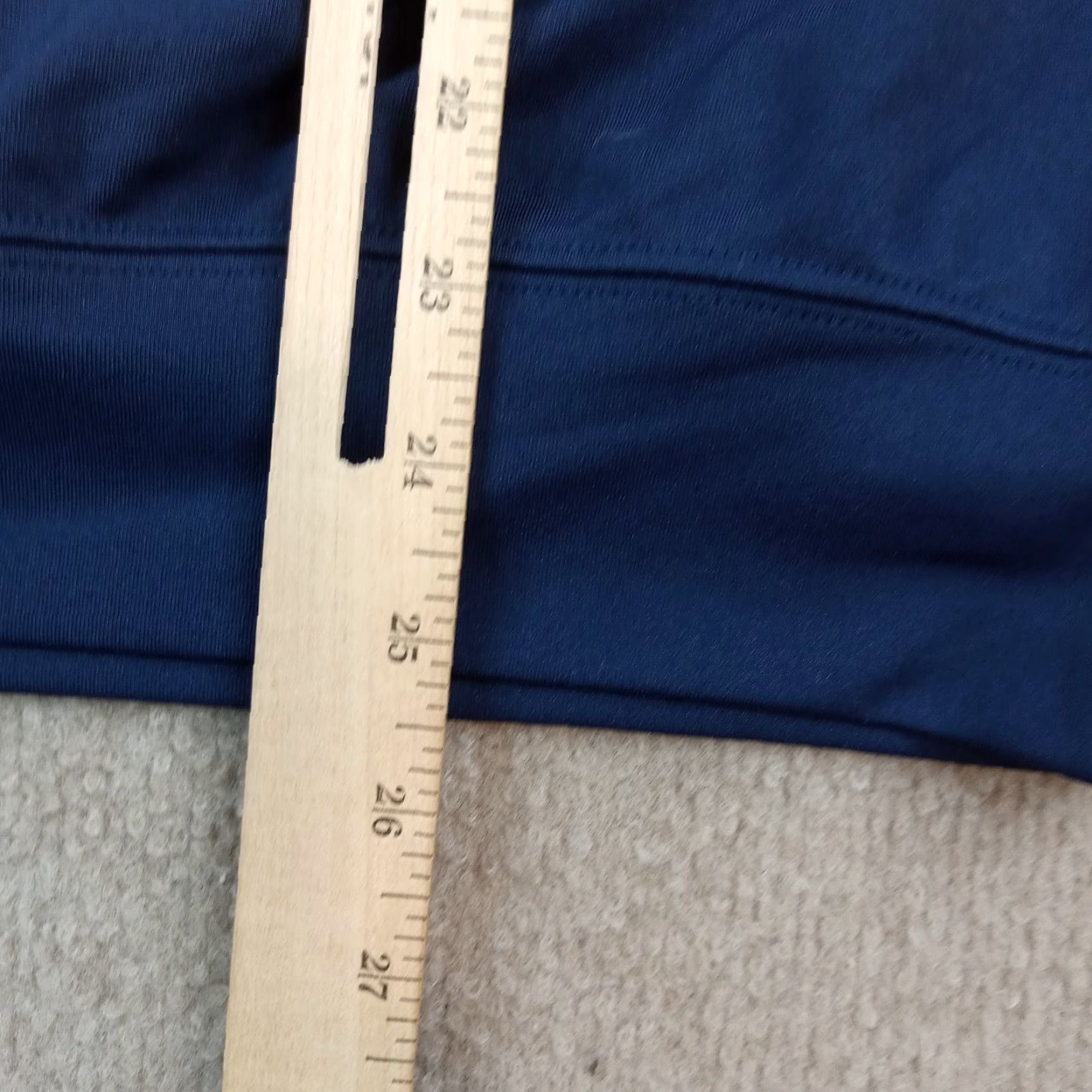 Vintage Donald Ross Golf Vest Mens Medium Blue 1/4 Zip Pullover Mock Neck Polyester Casual Stretch Size US M / EU 48-50 / 2 - 3 Thumbnail