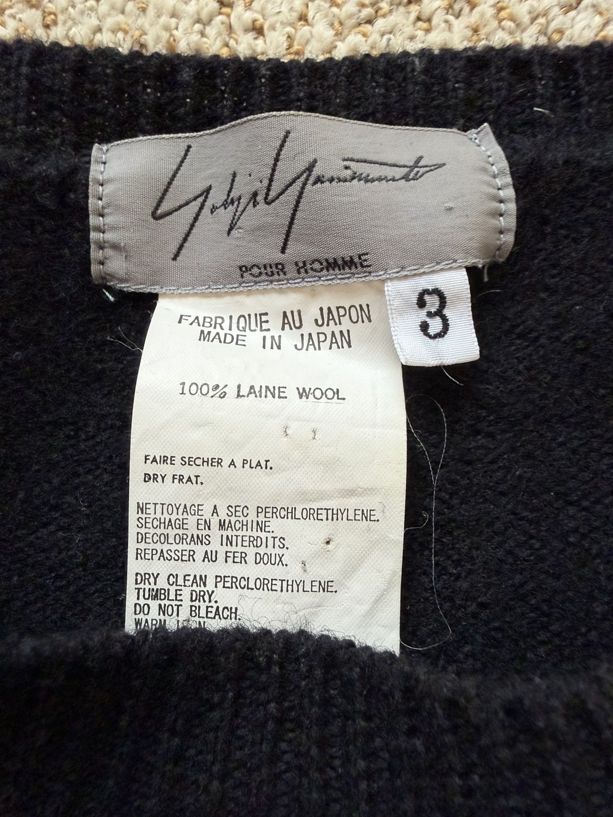 Yohji Yamamoto Yohji Yamamoto AW05 Pour Homme Knit Size US M / EU 48-50 / 2 - 5 Thumbnail