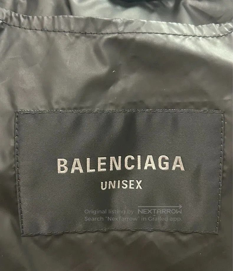 Balenciaga Balenciaga SS23 Letter Print Down Jacket. Size US XL / EU 56 / 4 - 4 Thumbnail