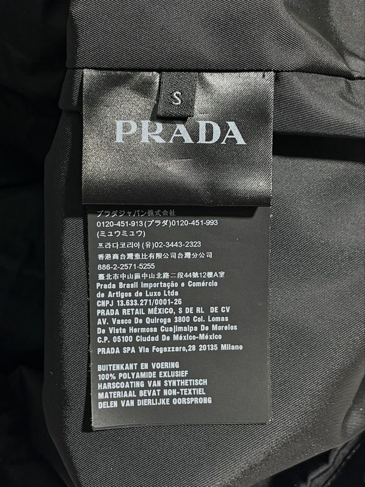 Prada SS20 Black Nylon Cargo Jacket Size US S / EU 44-46 / 1 - 8 Thumbnail