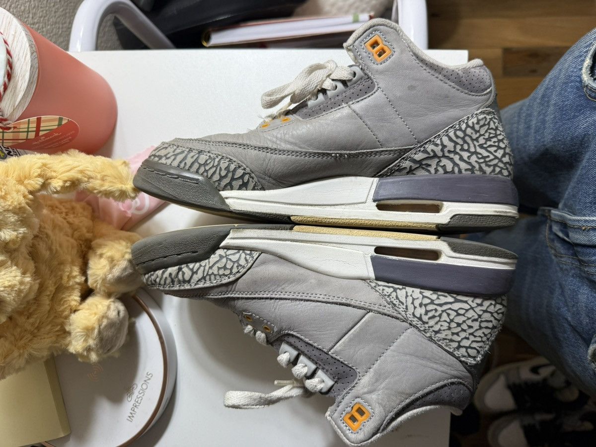 Nike Jordan 3’s cool grey retro size 6.5 US Size US 6.5 / EU 39-40 - 2 Thumbnail