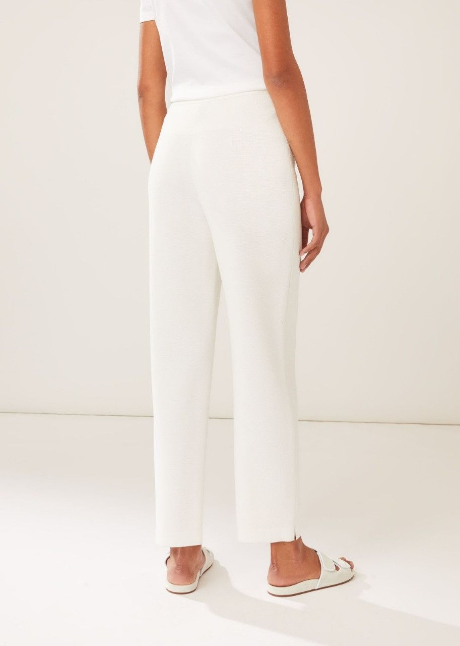 Loro Piana o1srvl11e0424 Trouser in White Size 26" / US 2 / IT 38 - 4 Thumbnail