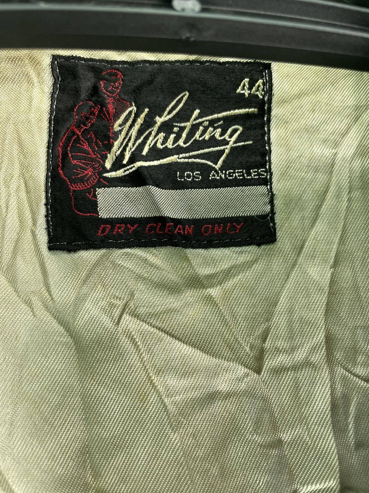 Vintage Vtg 1972 Whiting Los Angeles chainstitch logo varsity jacket Size US S / EU 44-46 / 1 - 9 Thumbnail