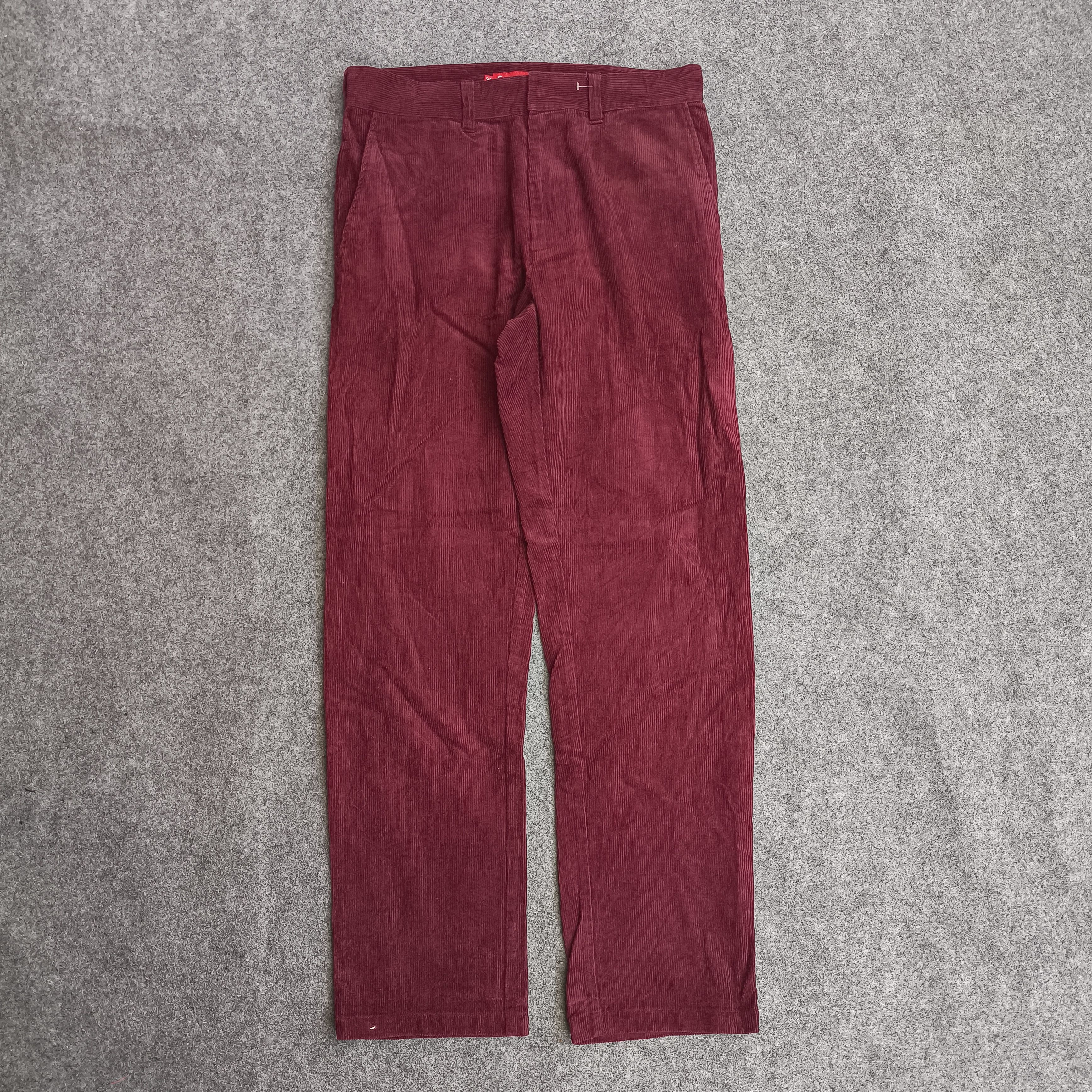 Supreme Supreme Gingham Flight Pant Red 30 | Grailed