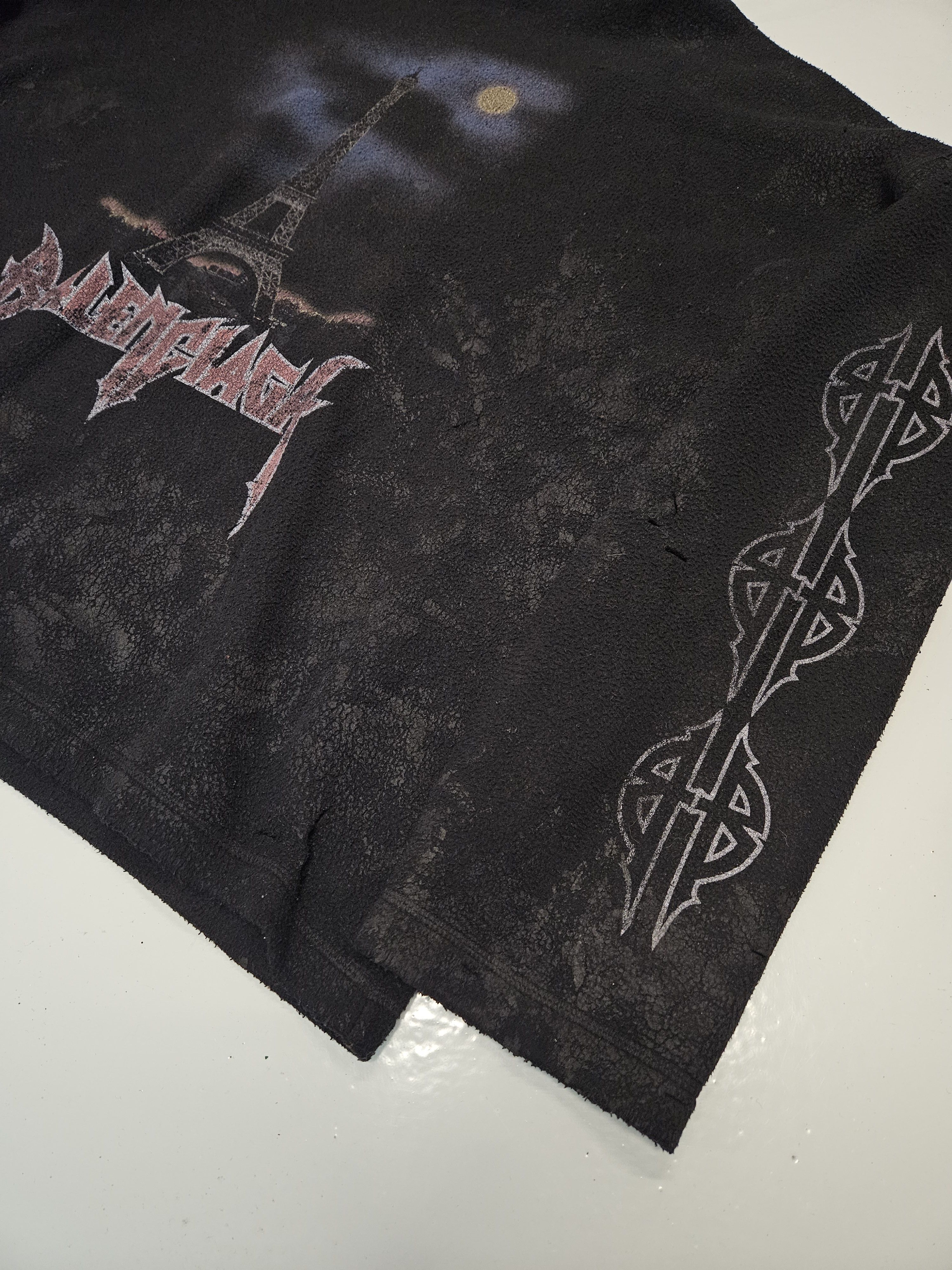 Balenciaga Balenciaga distressed fleece paris moon hoodie Size US M / EU 48-50 / 2 - 6 Thumbnail