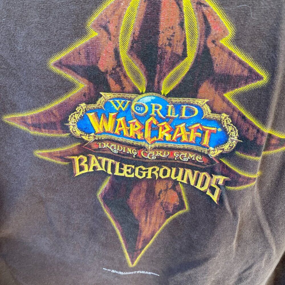 Vintage RARE 2007 World of Warcraft Battlegrounds UDC Blizzard Prom Size US L / EU 52-54 / 3 - 9 Thumbnail